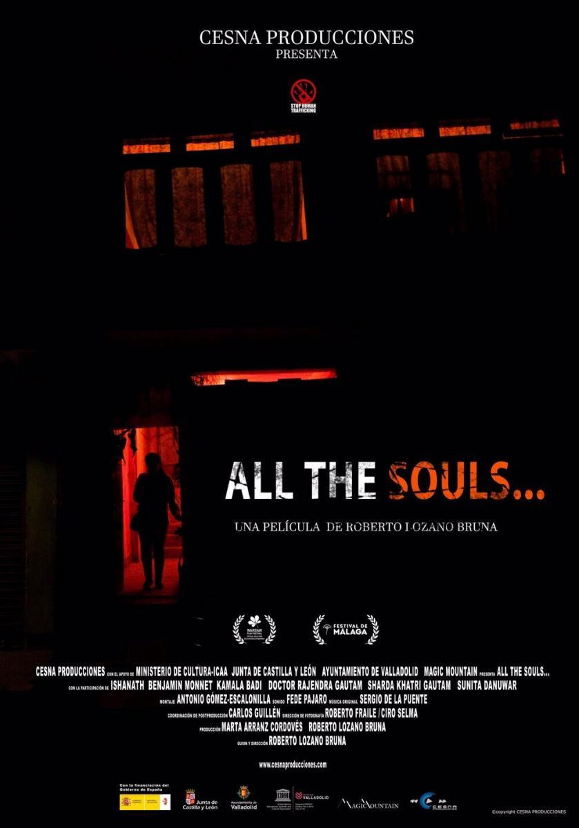 Proyección ALL THE SOULS..., Roberto Lozano. 2020.