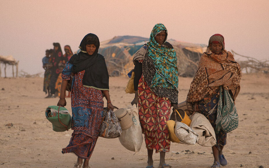 Proyección MARCHER SUR L'EAU, Aïsa Maïga. 2021.