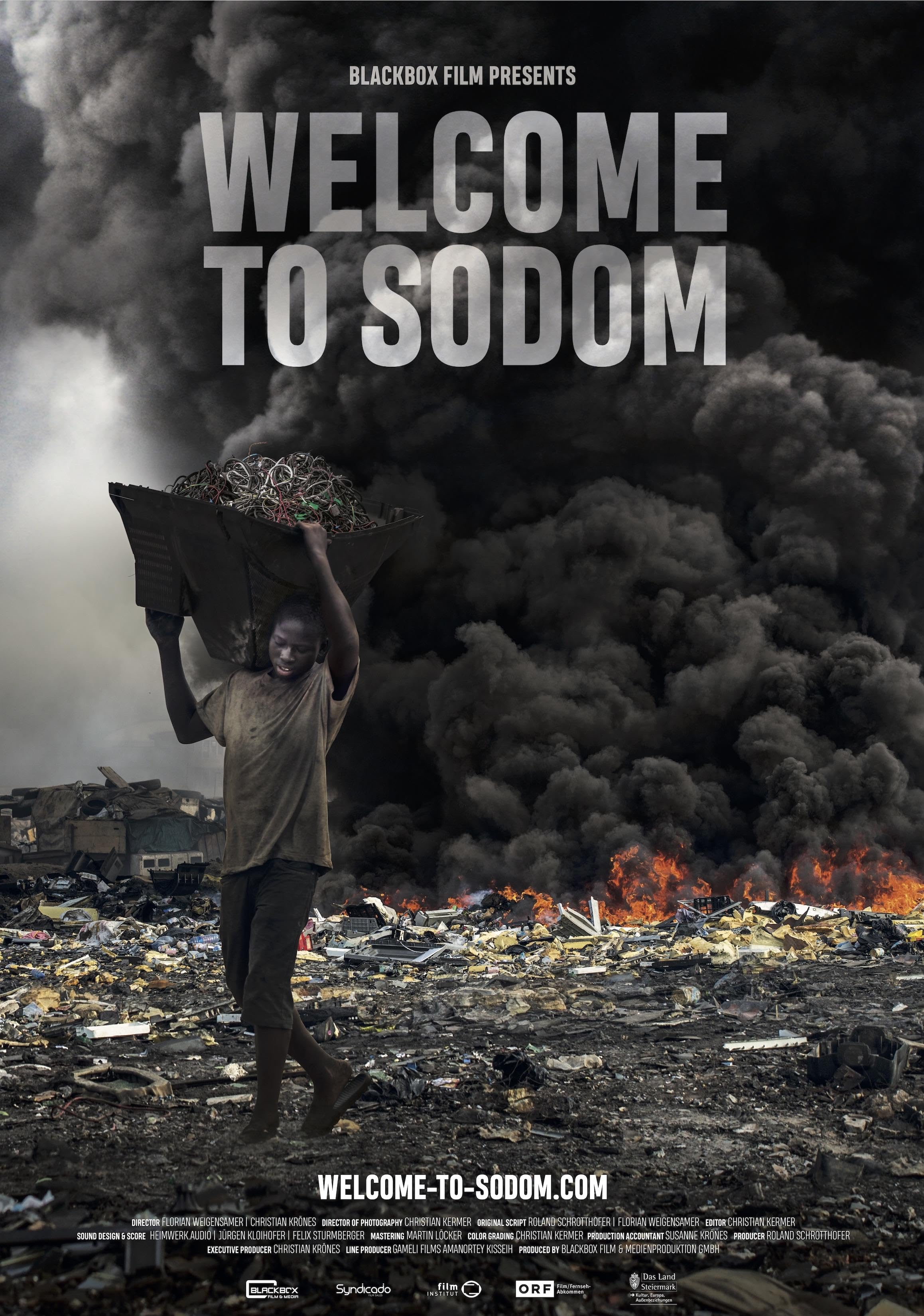 Proyección WELCOME TO SODOM, Florian Weigensaimer y Christian Krönes. 2018.