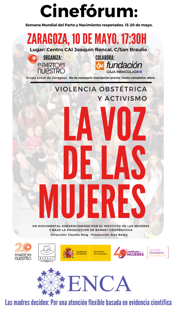 Grupo de apoyo a mujeres en el embarazo, parto y postparto