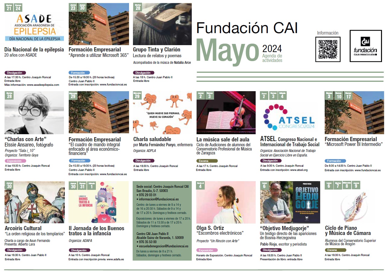 Agenda de abrilde 2024