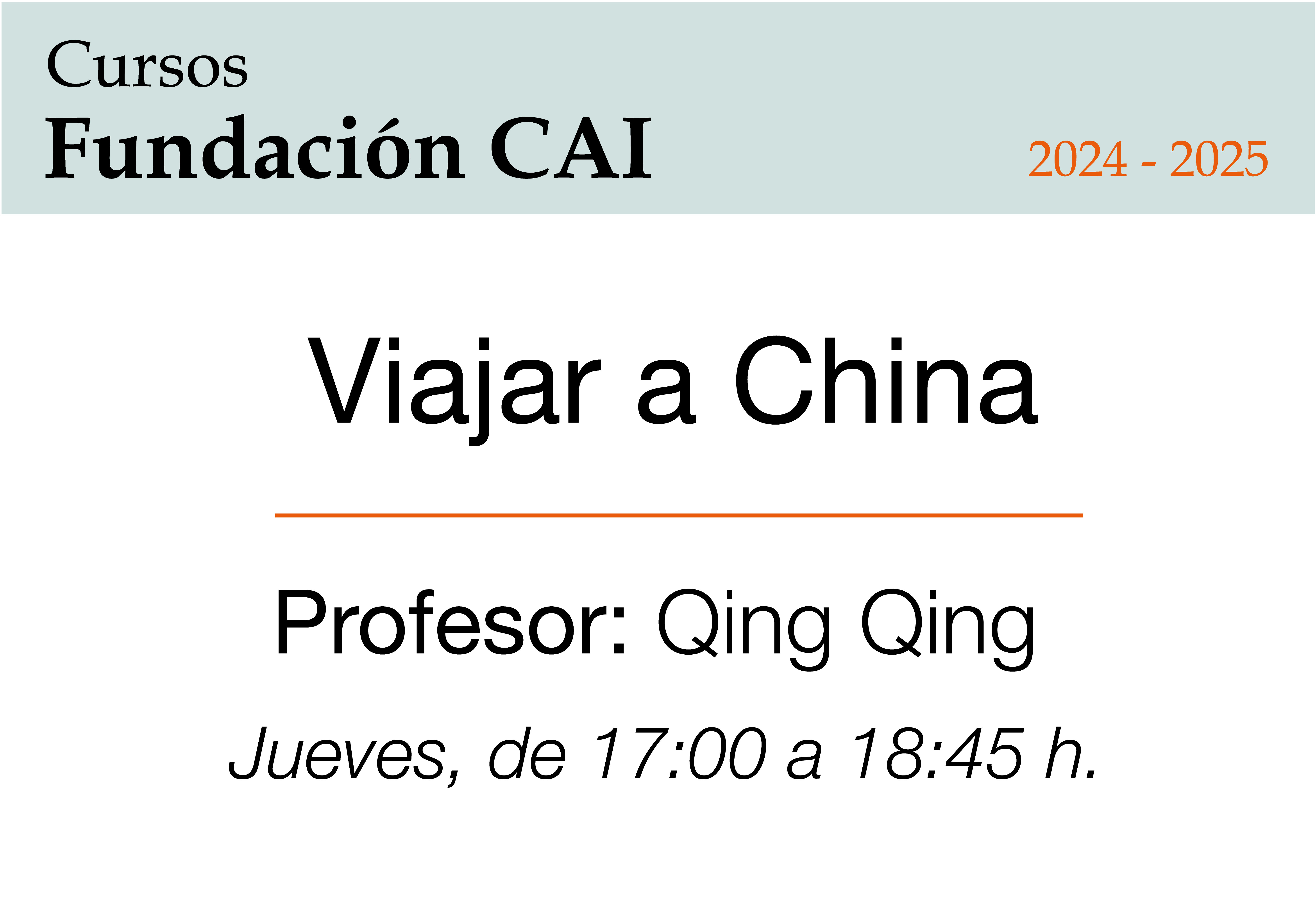 Viajar a China.