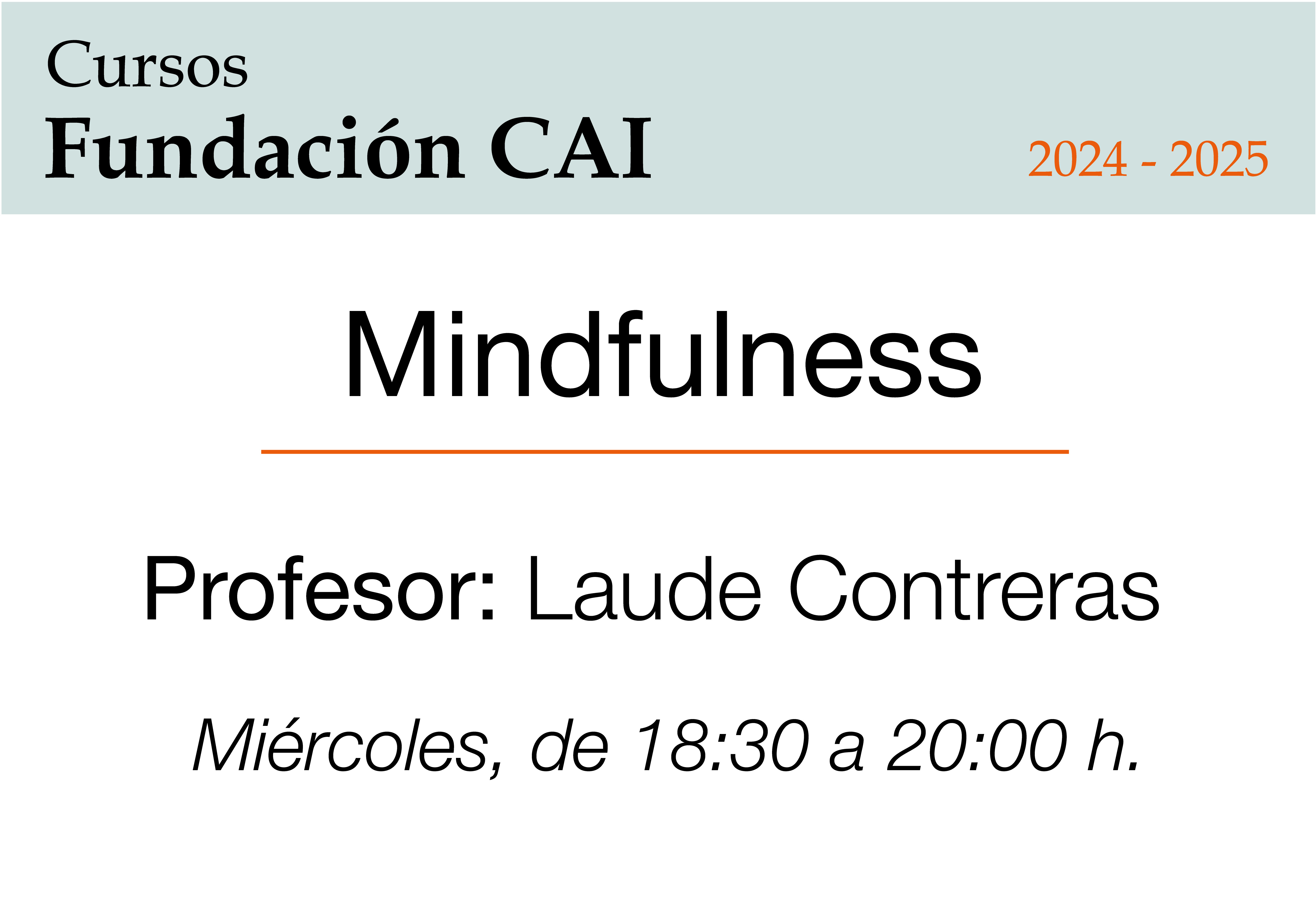 Mindfulness.