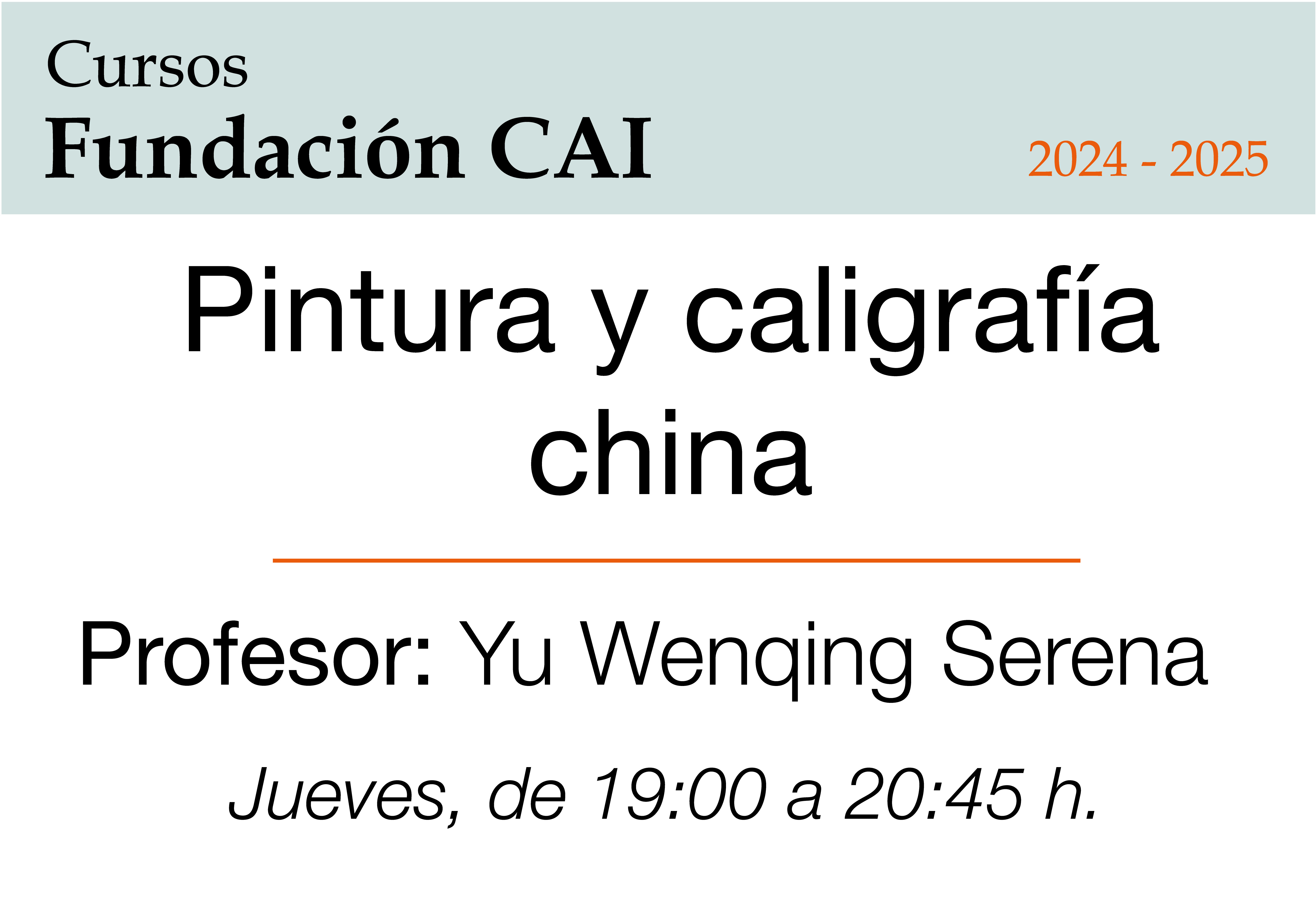 Pintura y caligrafía china.