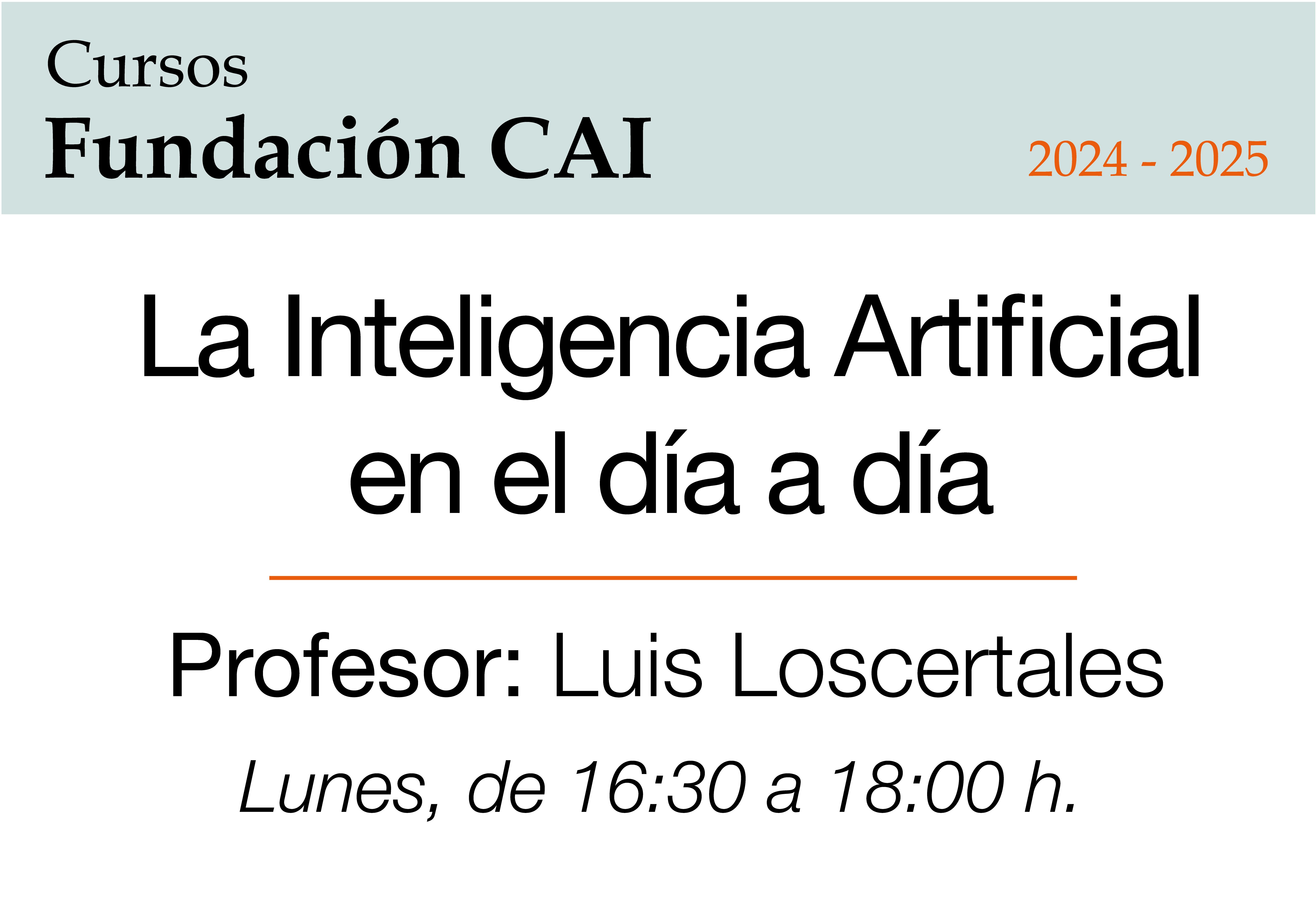 La Inteligencia Artificial en tu día a día.
