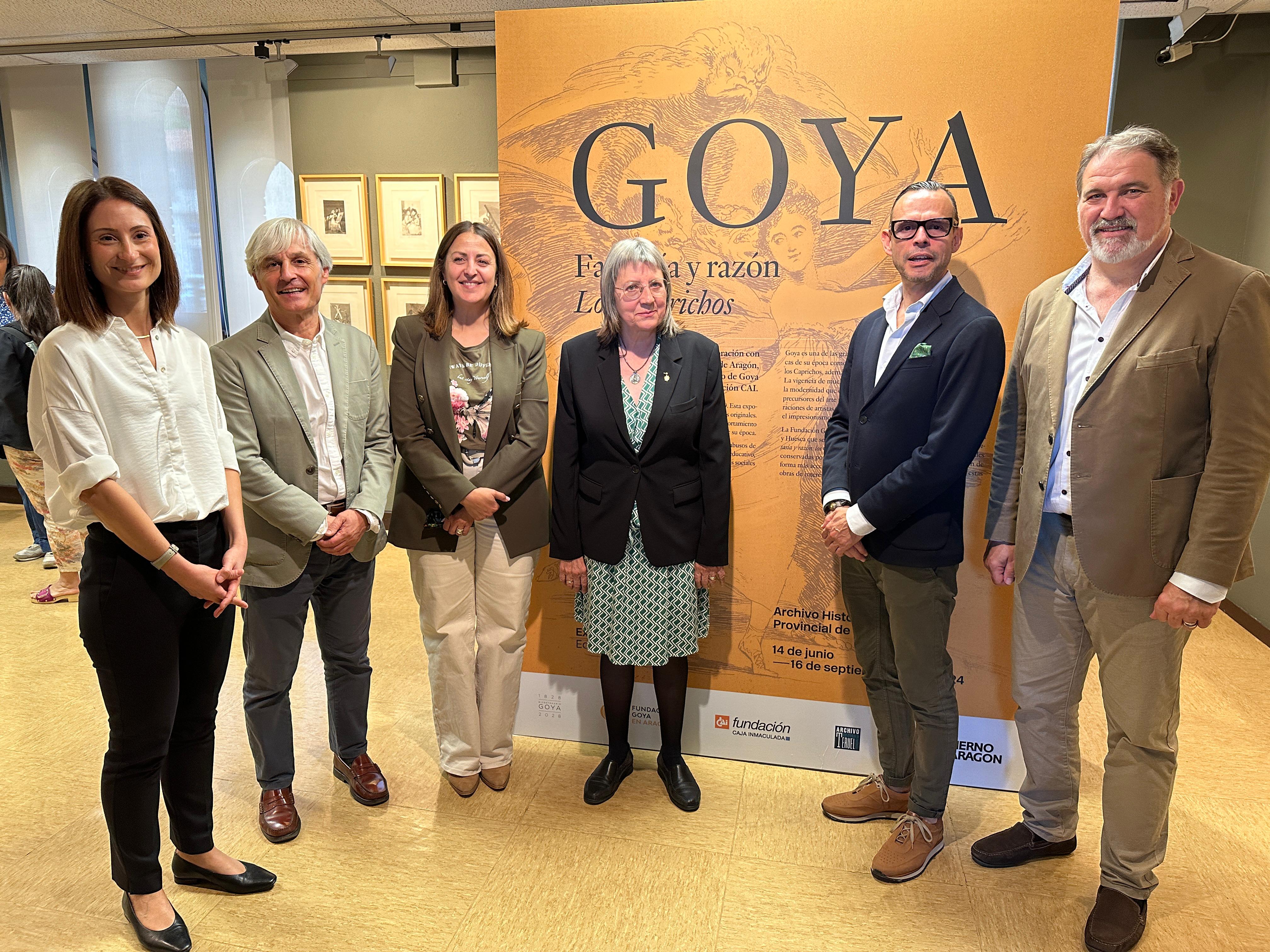 Exposición Goya. Fantasía y razón. Los Caprichos. Archivo histórico provincial. Teruel