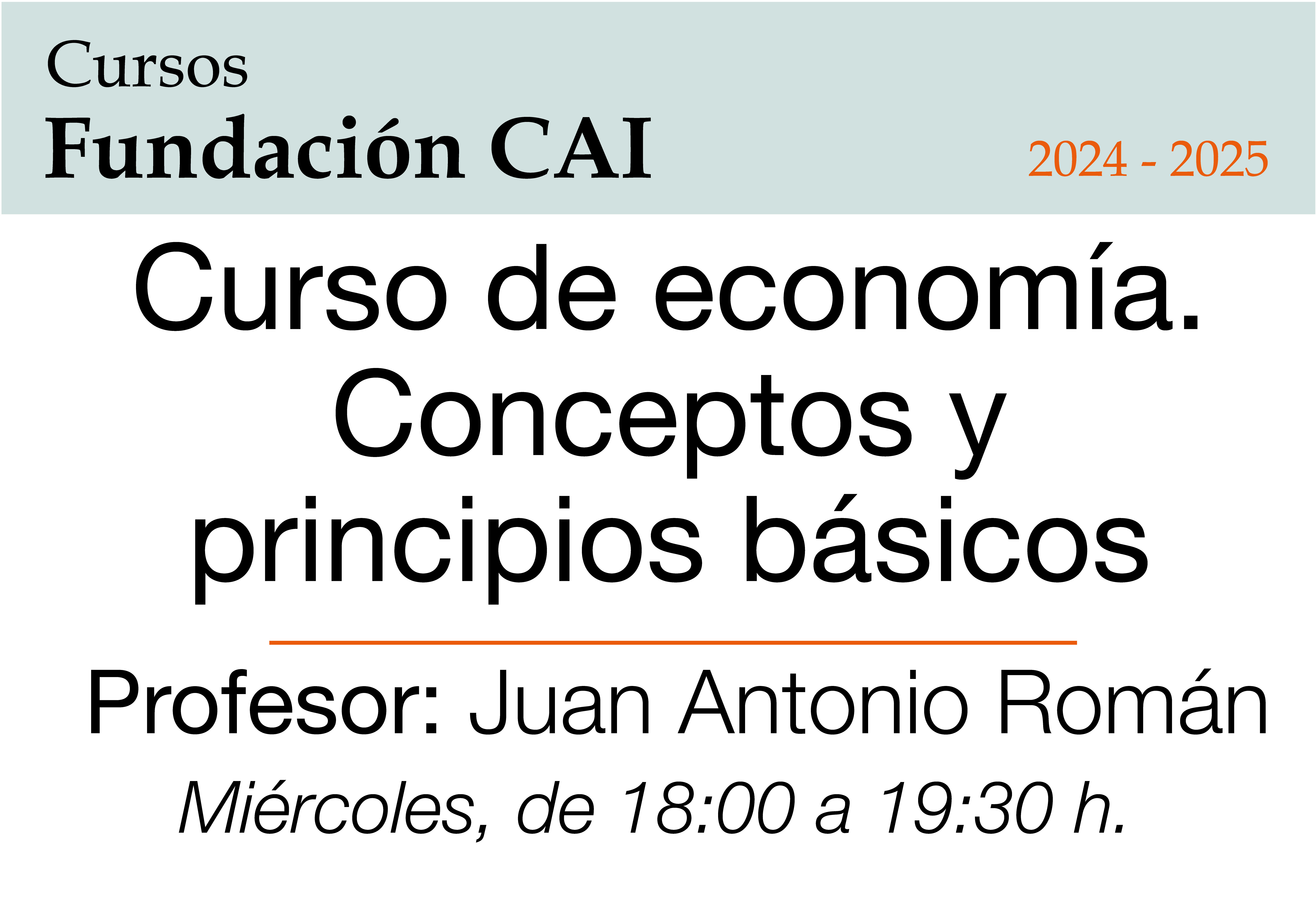 Curso de economía. Conceptos y principios básicos.