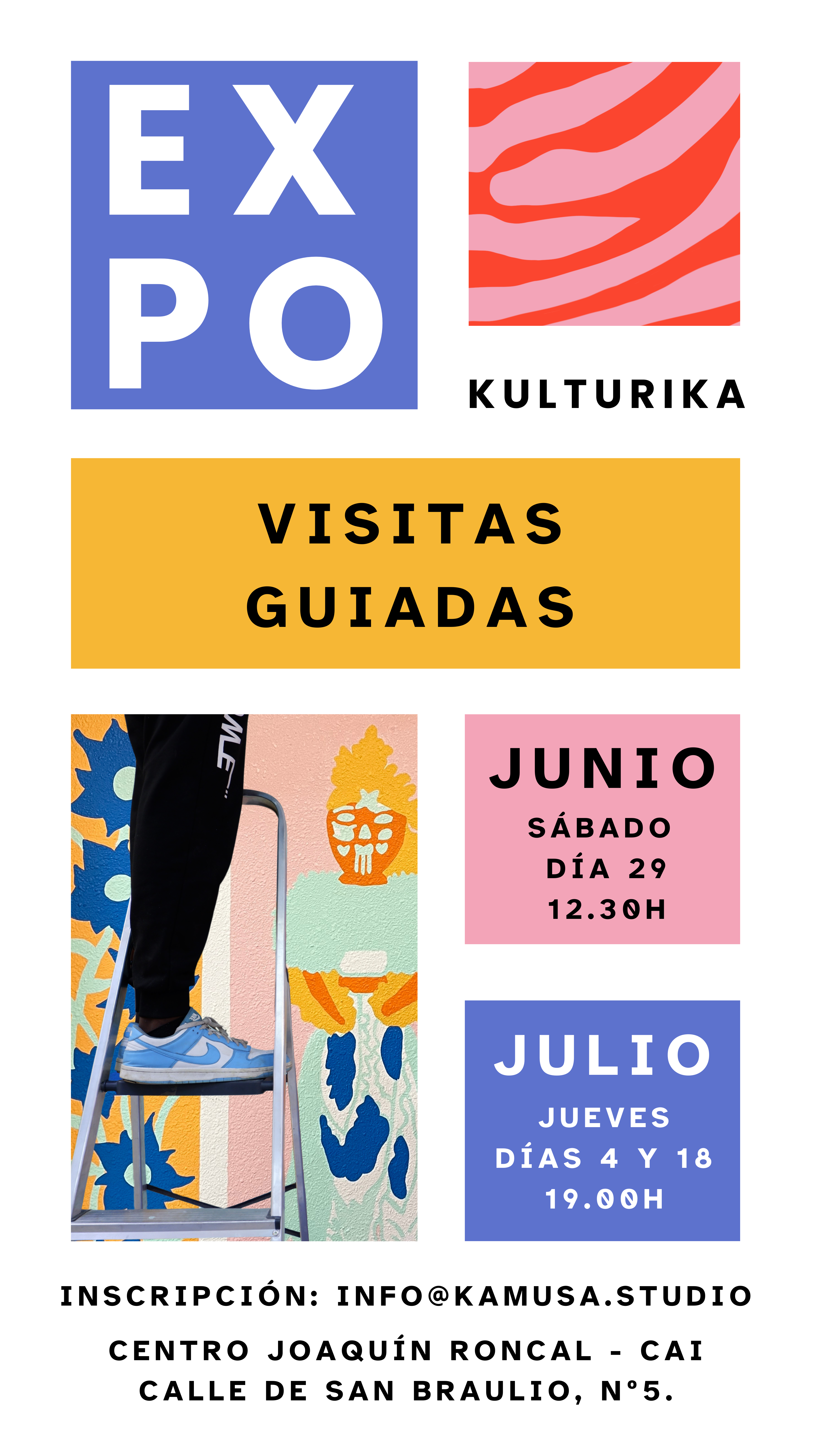 KULTURIKA PROGRAM. Visitas guiadas. KAMUSA
