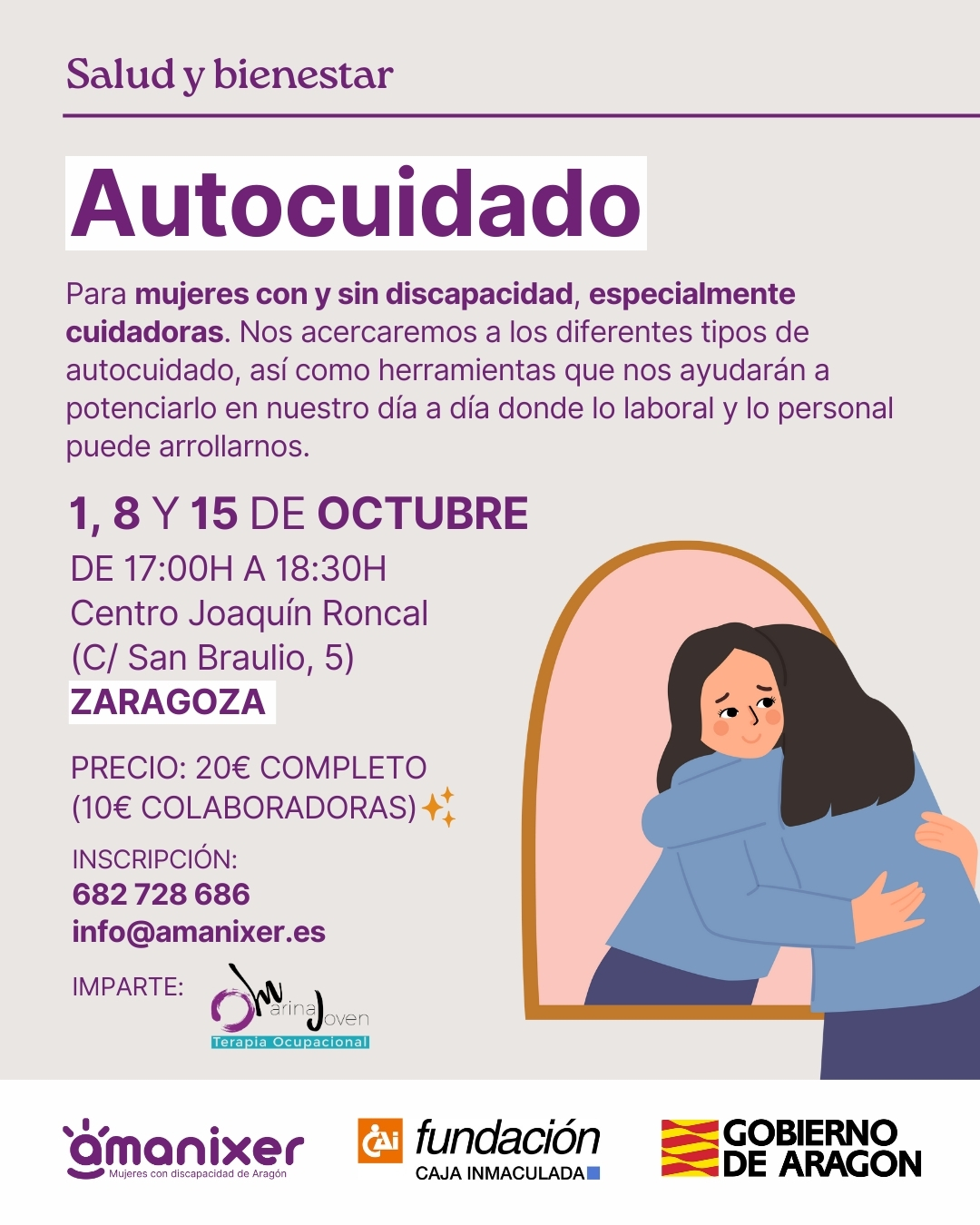 Taller de autocuidado para cuidadoras