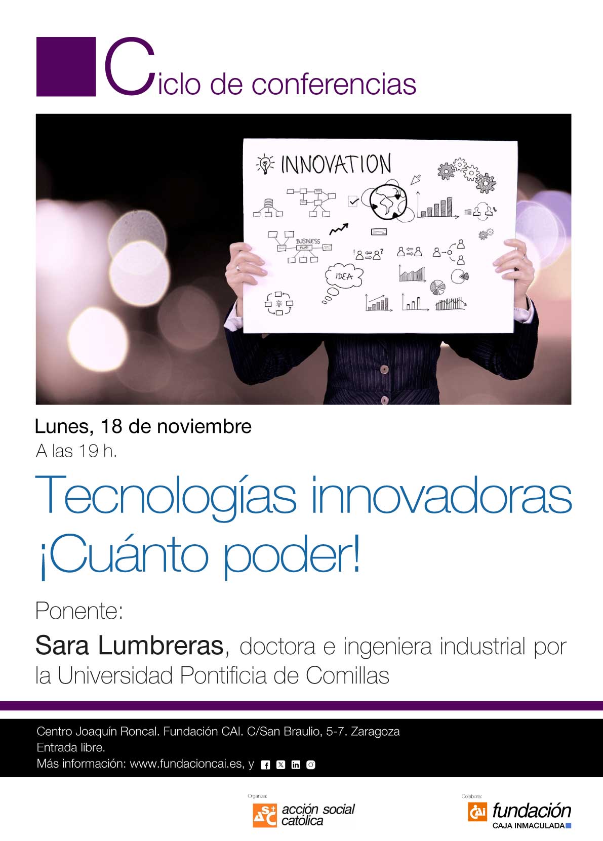 Conferencia "Tecnologías innovadoras ¡Cuánto poder!"