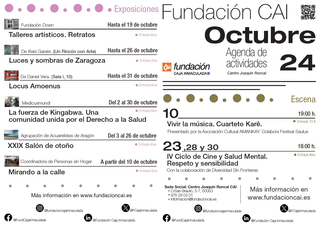 Agenda de abrilde 2024