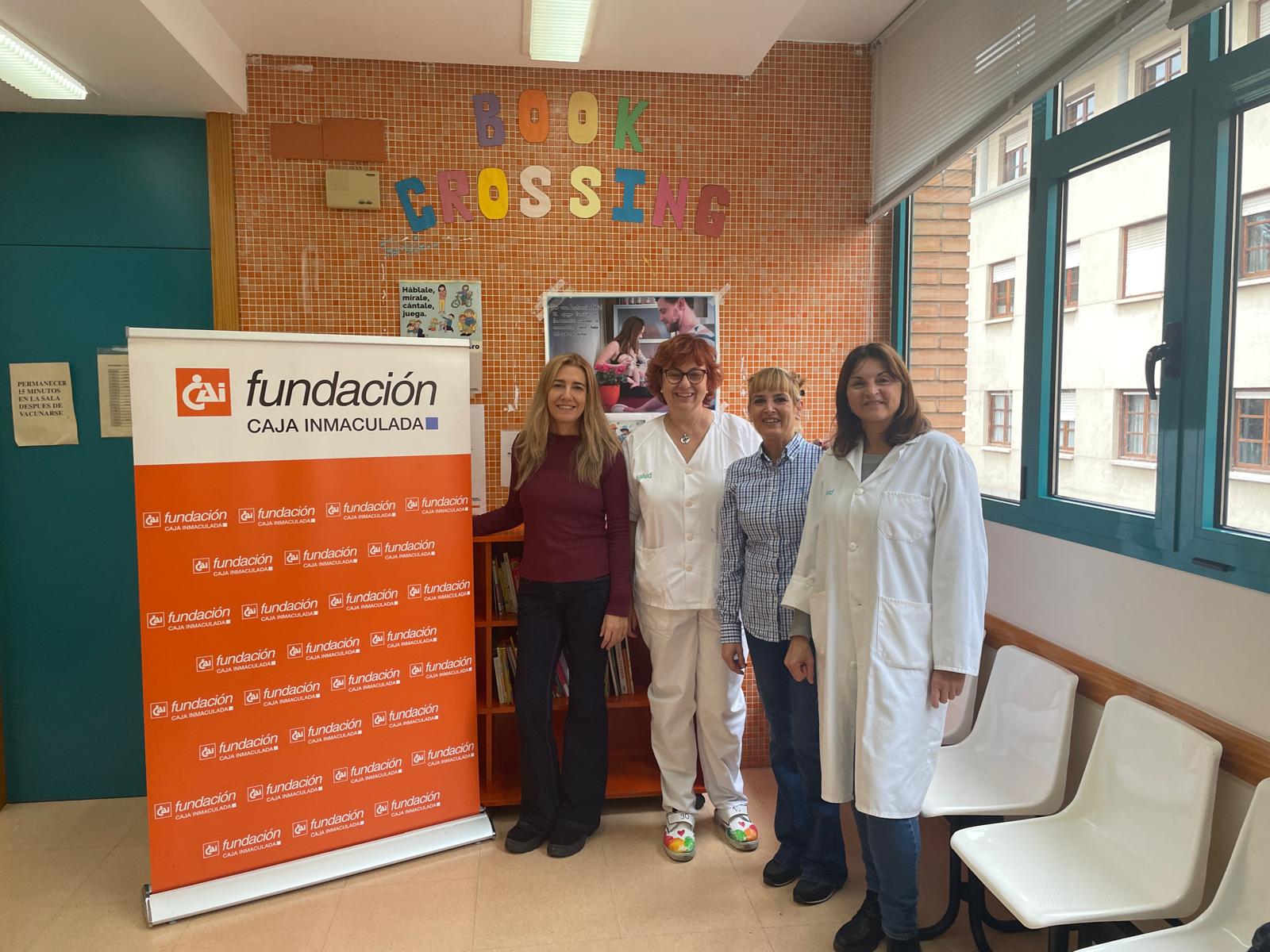 Nuevo servicio de Lectura Social de Fundación CAI en el Centro de Salud Rebolería