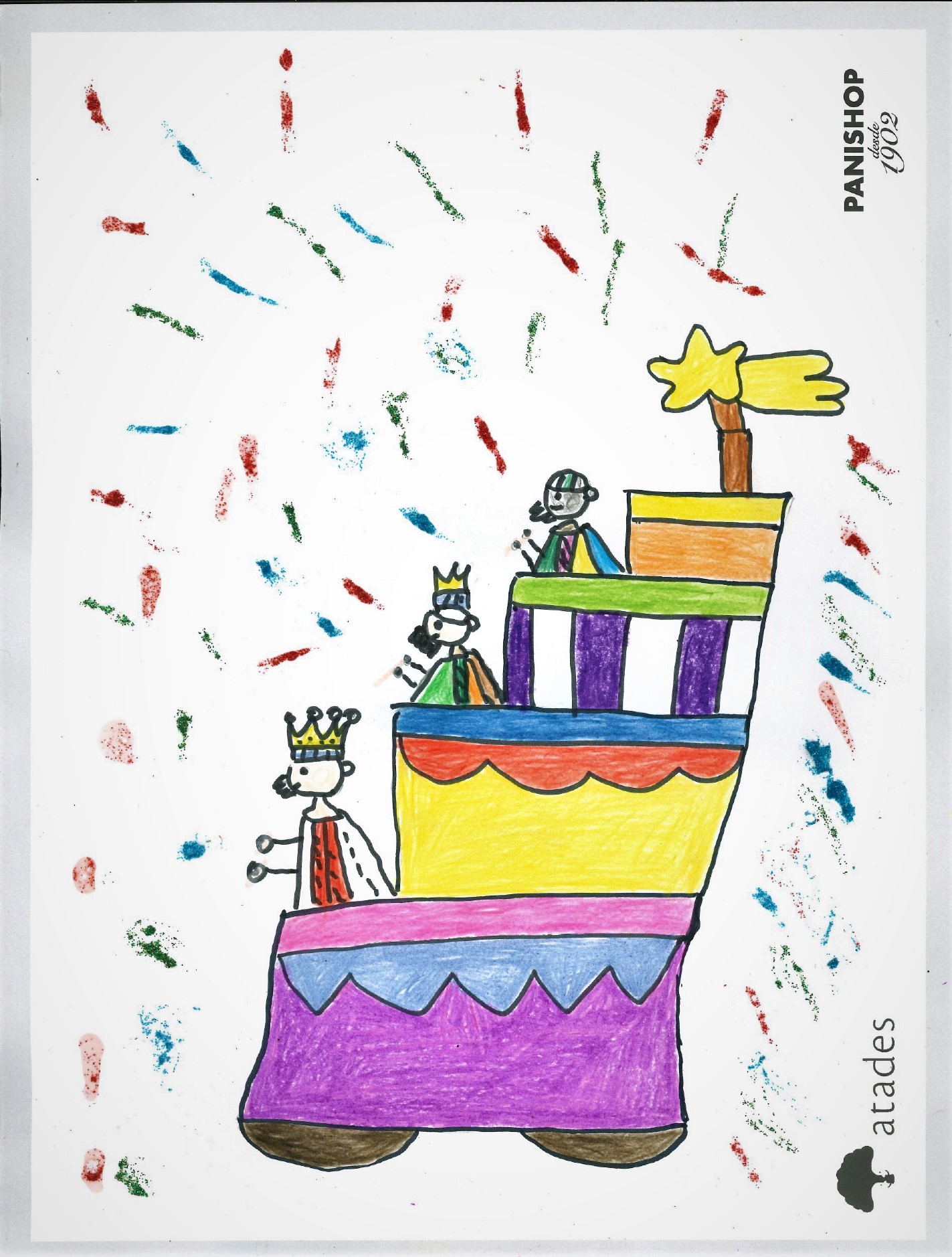 XXII Concurso regional de Dibujo Navideño ATADES-PANISHOP