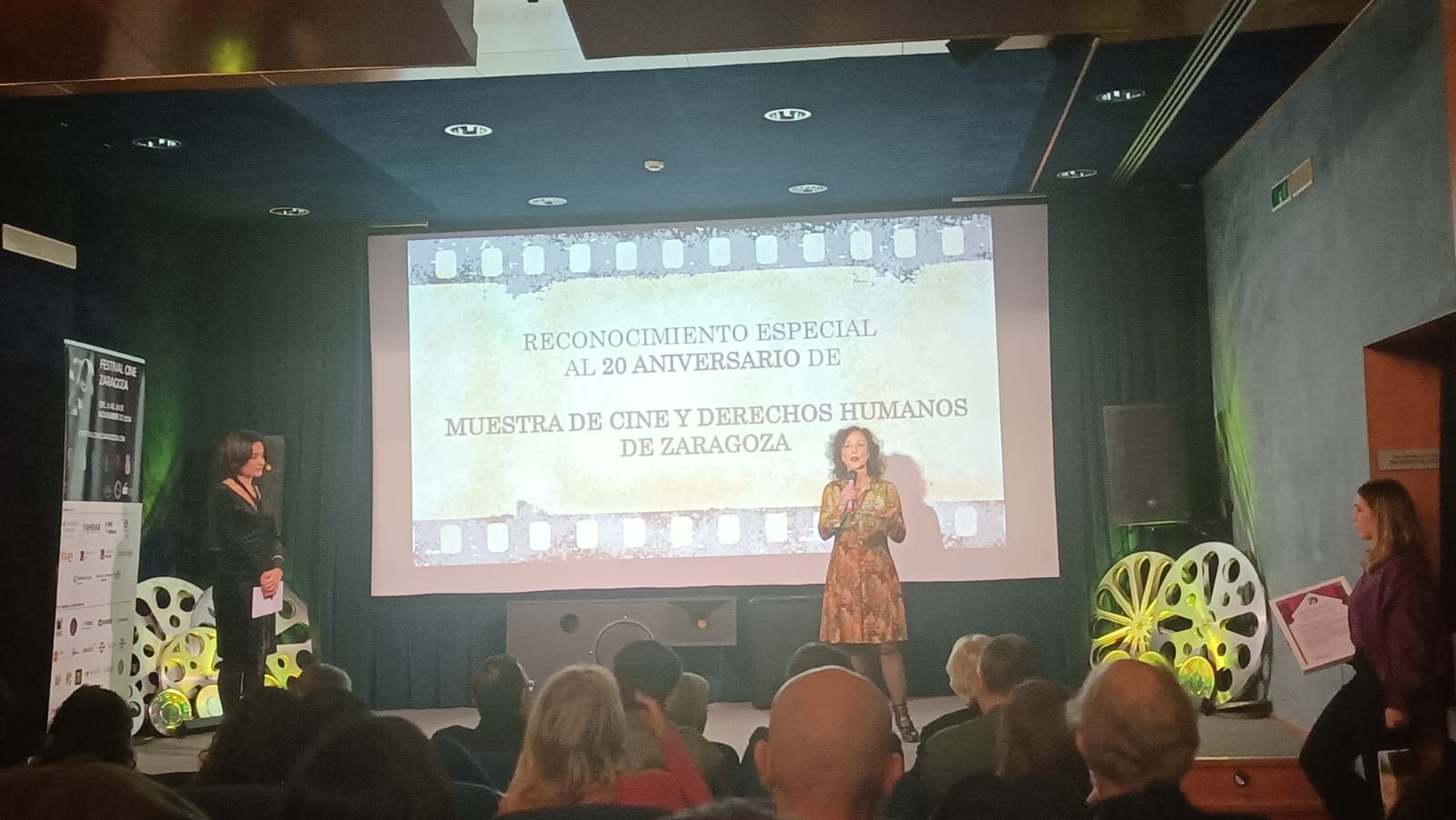 El Comité de Dirección de la 29ª Edición del Festival Cine Zaragoza otorga un reconocimiento a la XX Muestra de Cine y Derechos Humanos de Fundación CAI