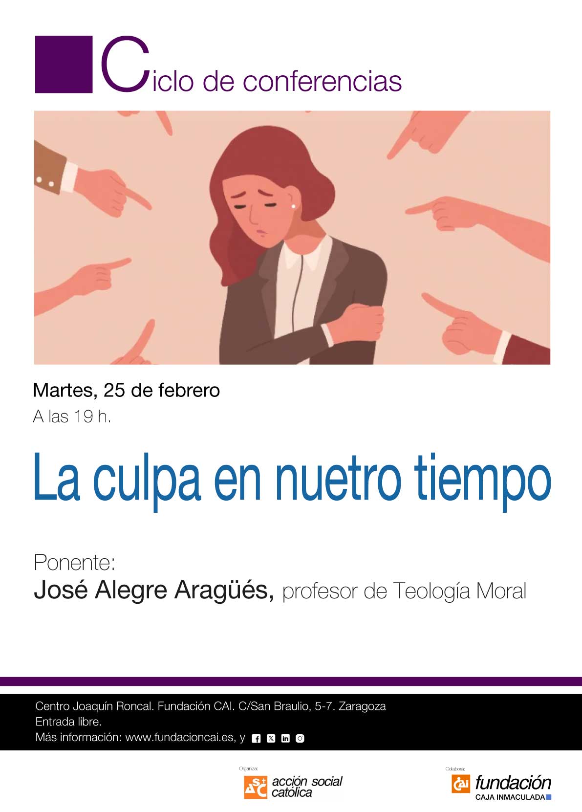 La culpa en nuestro tiempo