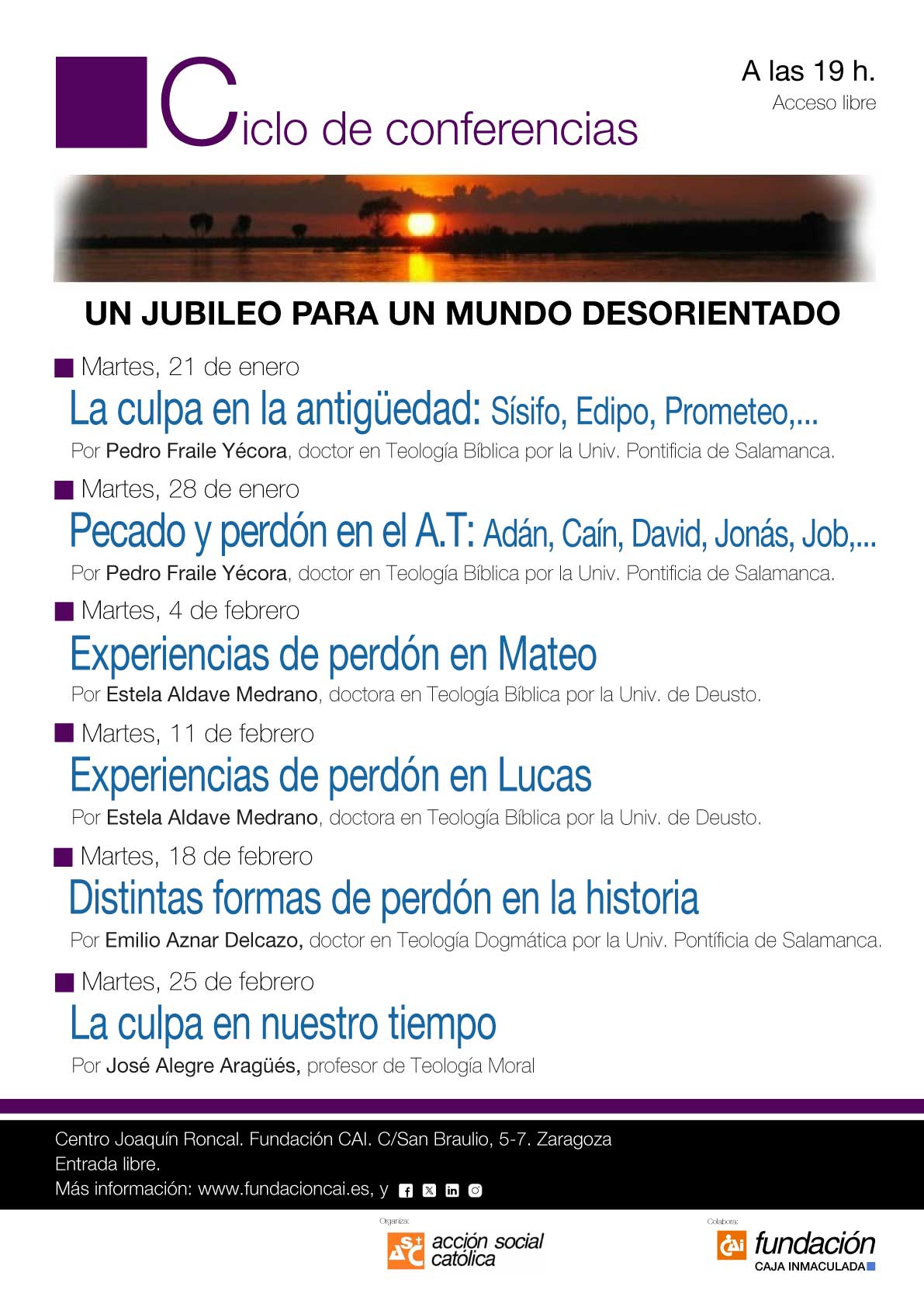 Conferencias Curso 2024-2025 ASC