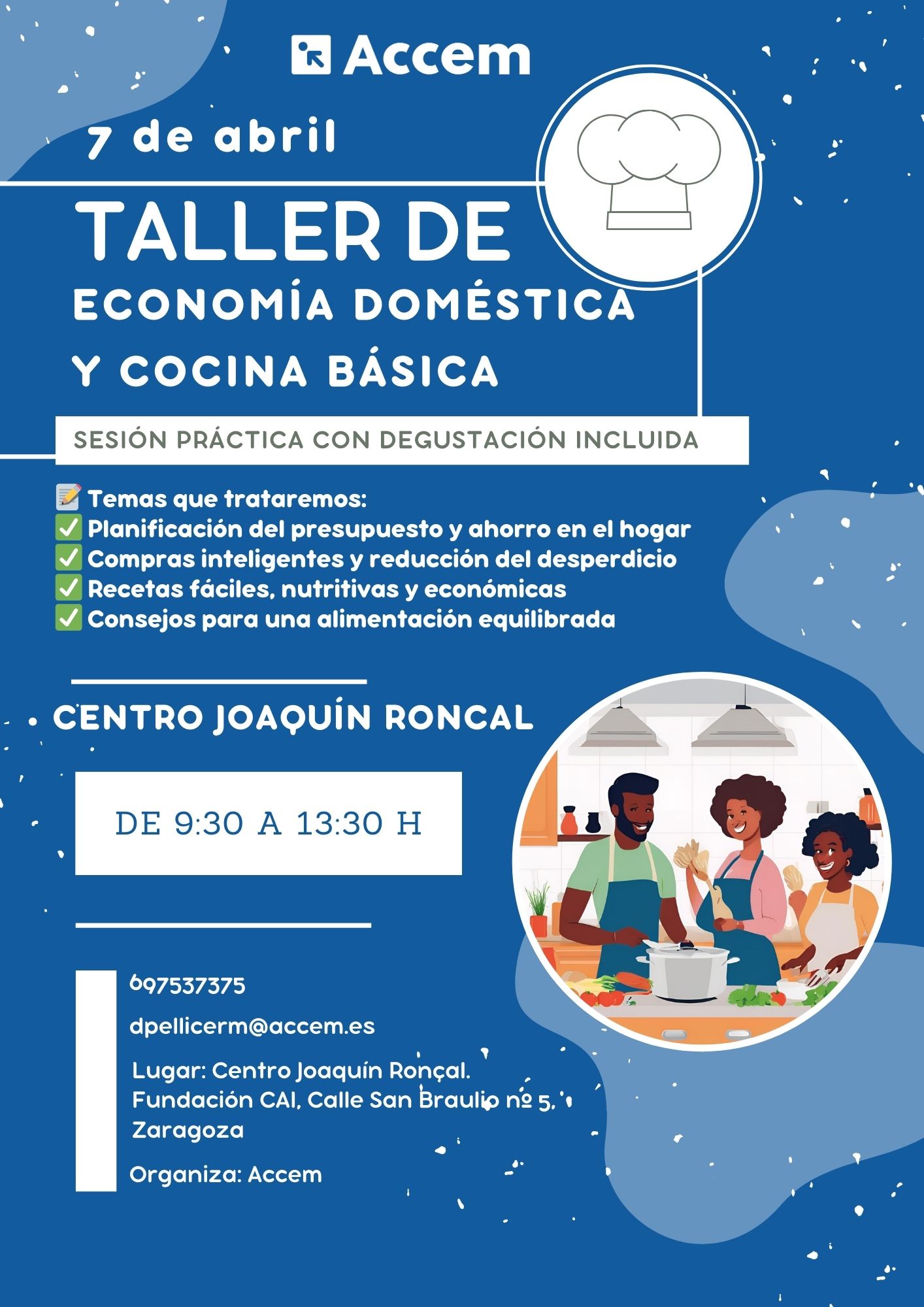 Taller de economía doméstica y cocina básica