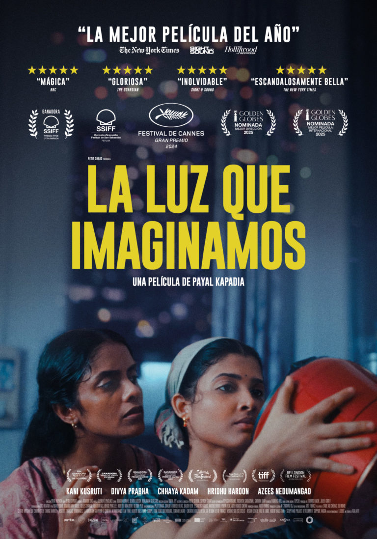 "La luz que imaginamos", de Payal Kapadia. 118 min. 2024. India. VOSE
