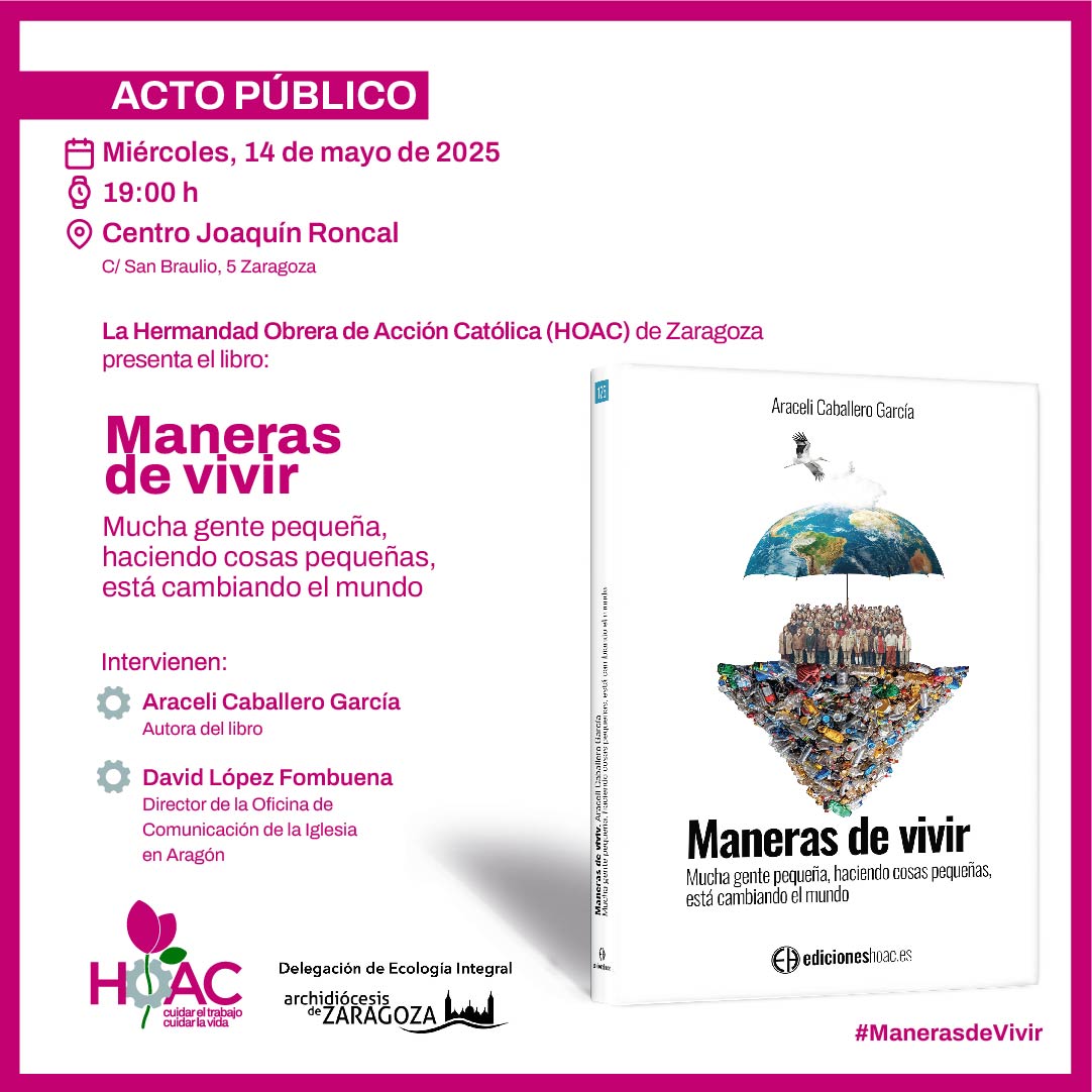 Presentación del libro:  "Maneras de Vivir" de Araceli Caballero.