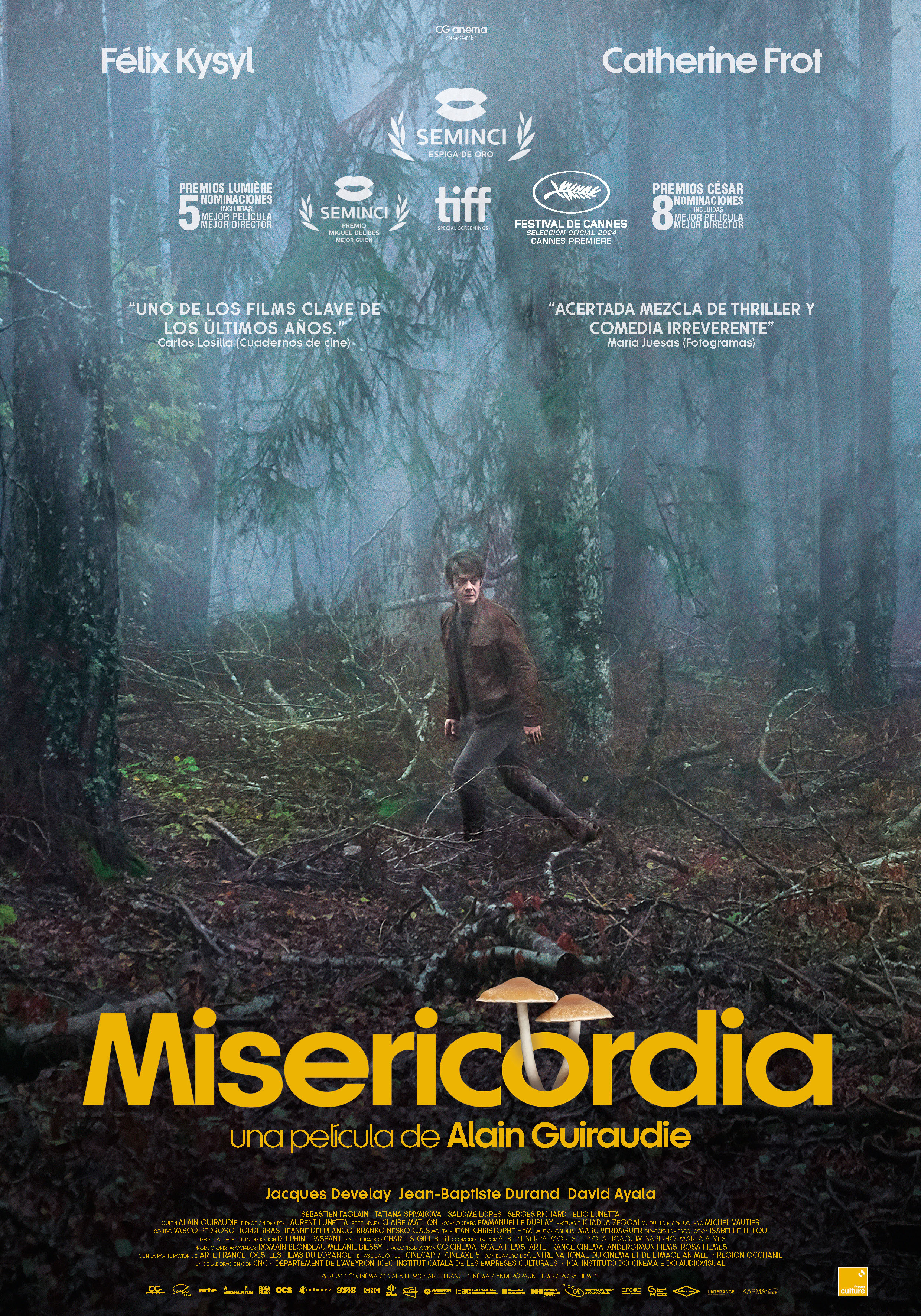 Cine. “Misericordia”, de Alain Guiraudie. 103 min. 2024. Francia-España-Portugal. VOSE (francés)