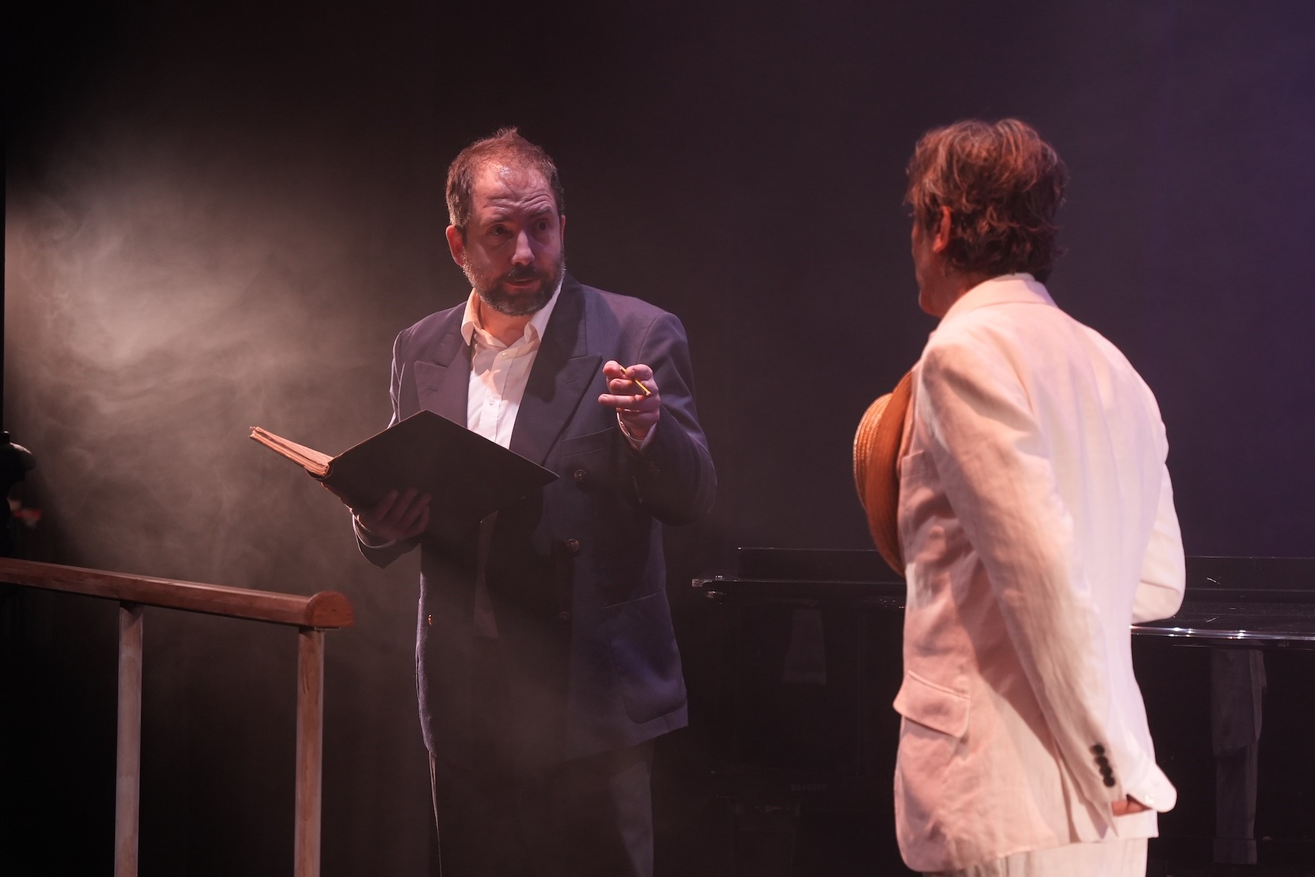 Teatro. “La leyenda del pianista en el océano”, de Alessandro Baricco / Teatro Imaginario