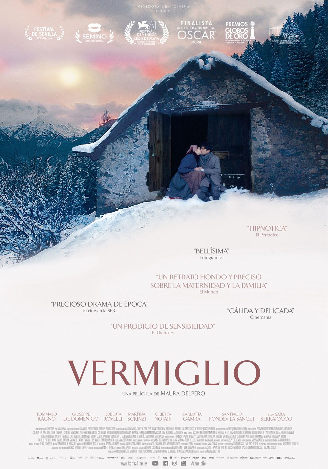 Cine. “Vermiglio”, de Maura Delpero. 119 min. Italia-Francia-Bélgica. 2024. VOSE (Italiano)