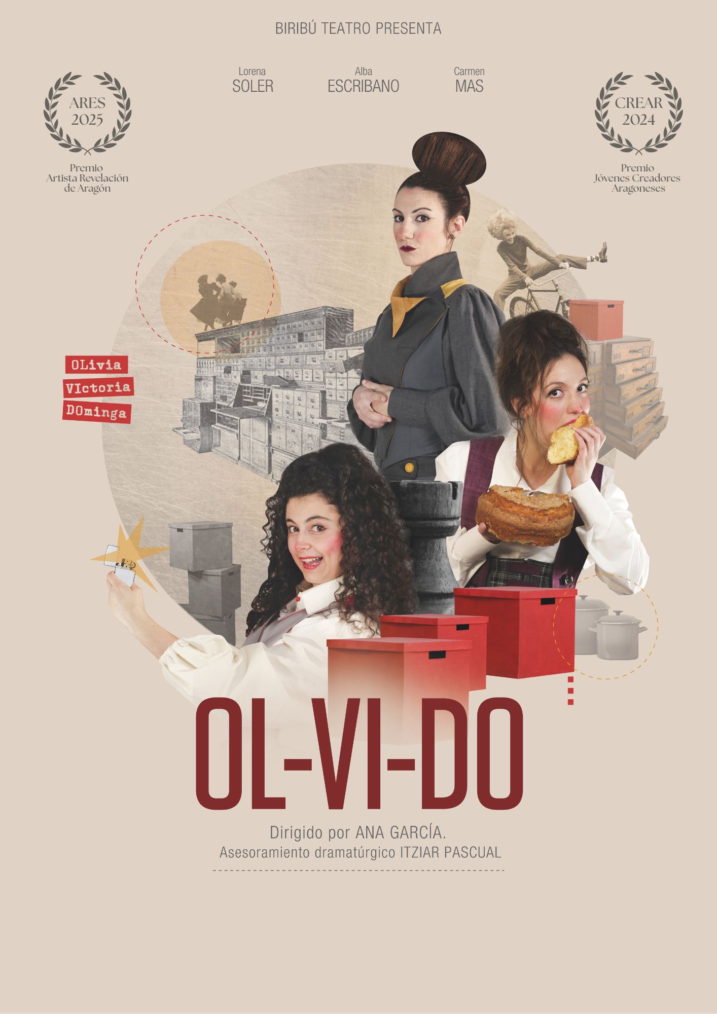 Teatro. “OL-VI-DO" /Biribú Teatro