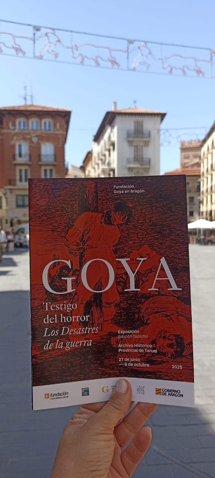 Fundación CAI colabora en la exposición Goya. Testigo del Horror en Teruel