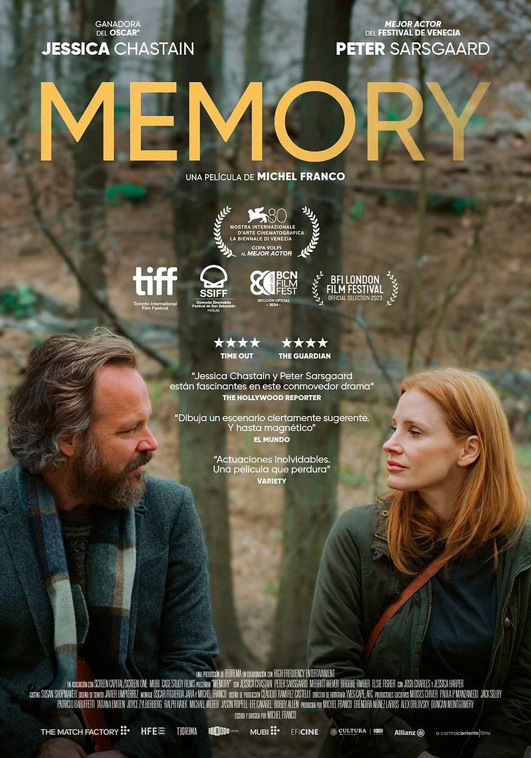 CINE: “Memory”, de Michel Franco. 83 min. México. 2023. V.O.S.E.