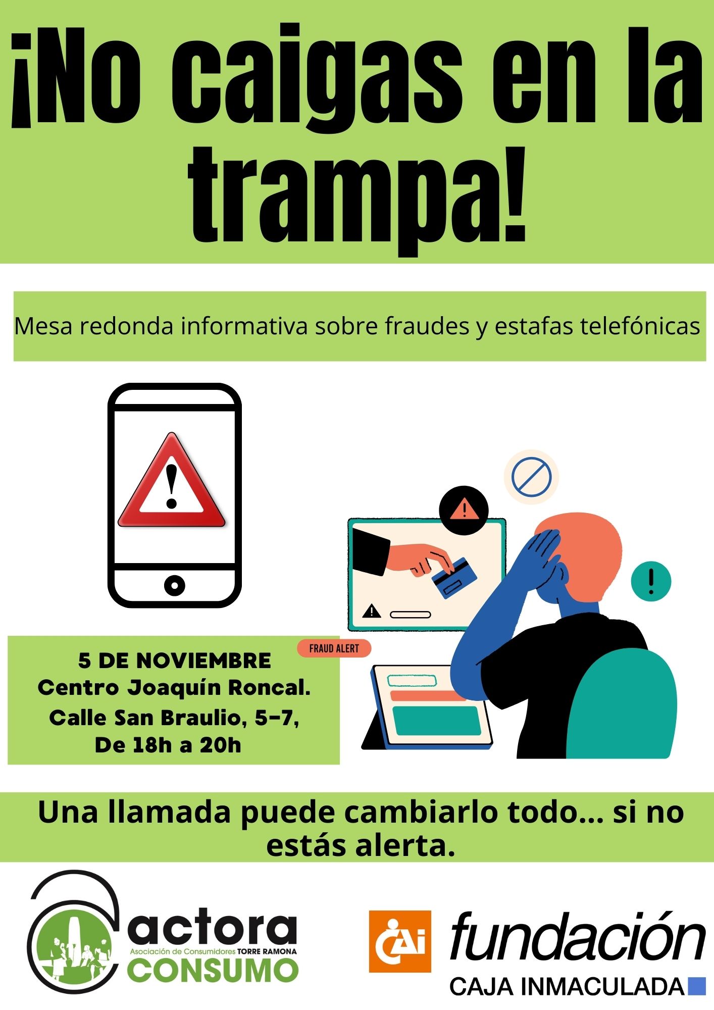 Mesa redonda informativa sobre fraudes y estafas telefónicas ...