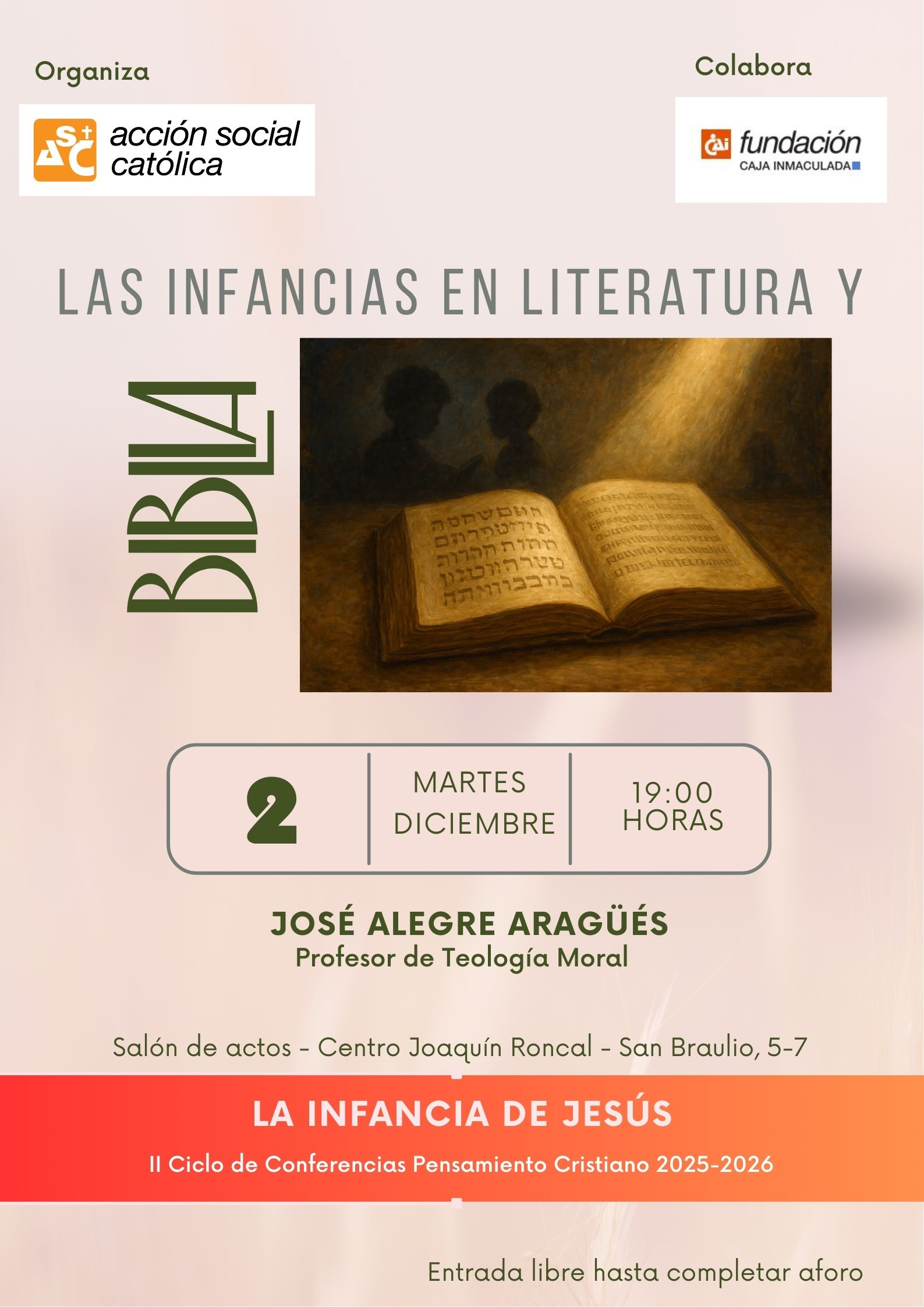 Las infancias en Literatura y Biblia