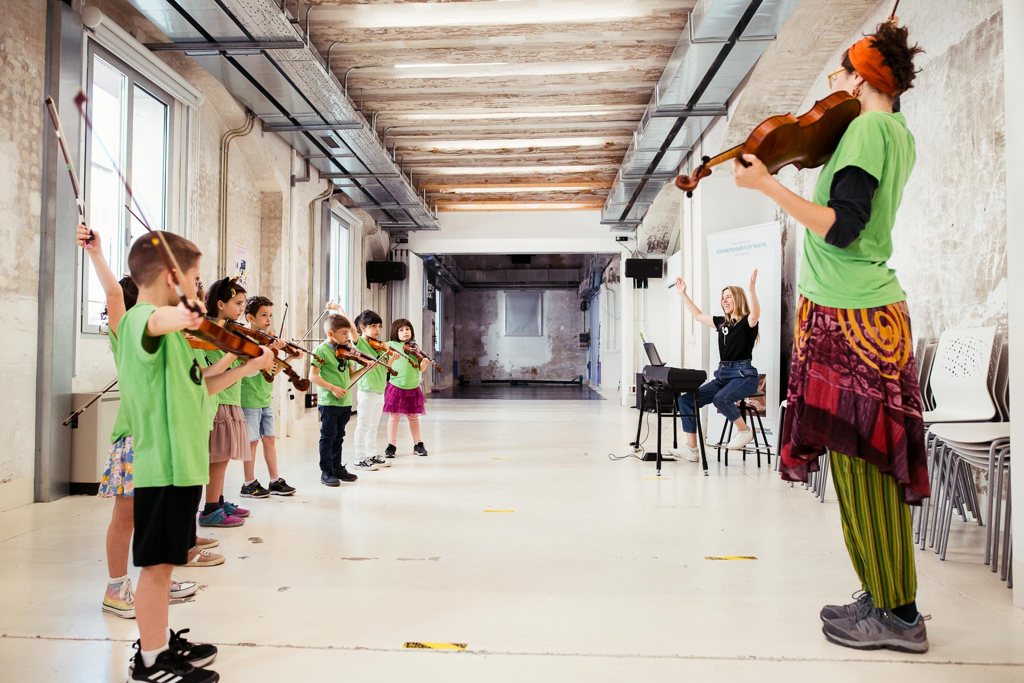 Audiciones en familia. Orquesta Escuela Social.