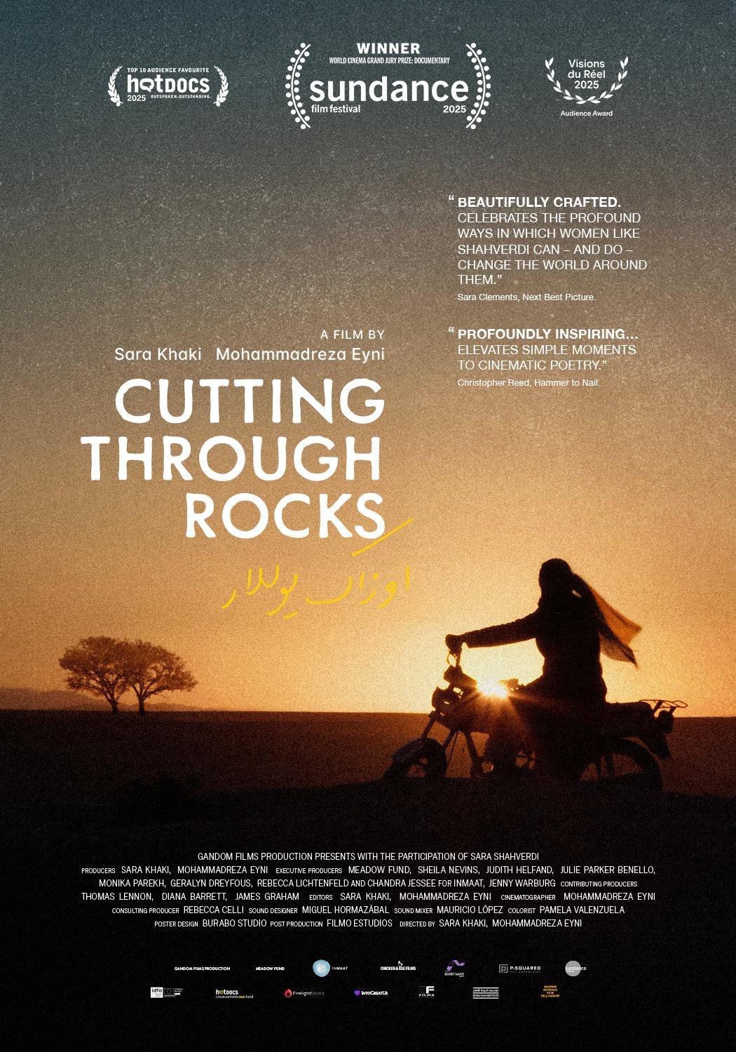 -Sección oficial: Cutting Through Rocks, Mohammad Reza Eyni, Sara Khaki. 95 min. 2025. Irán
