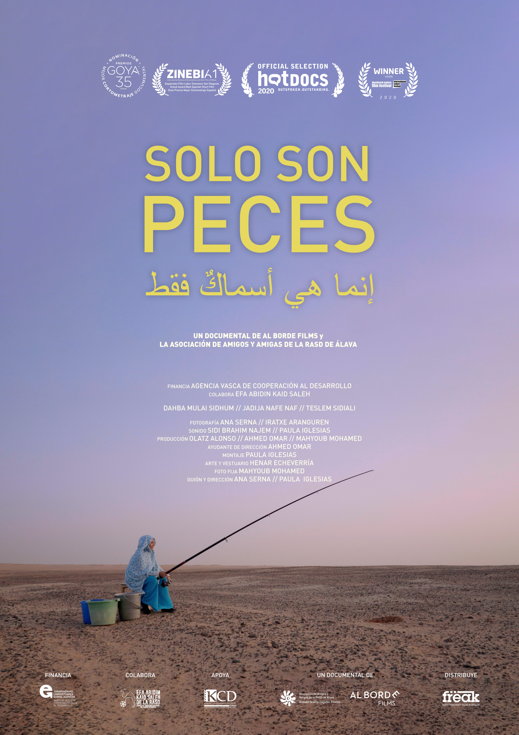 Clausura. Una mirada al Sahara occidental. Sólo son peces, Ana Serna y Paula Iglesias. 17 min. 2019. España