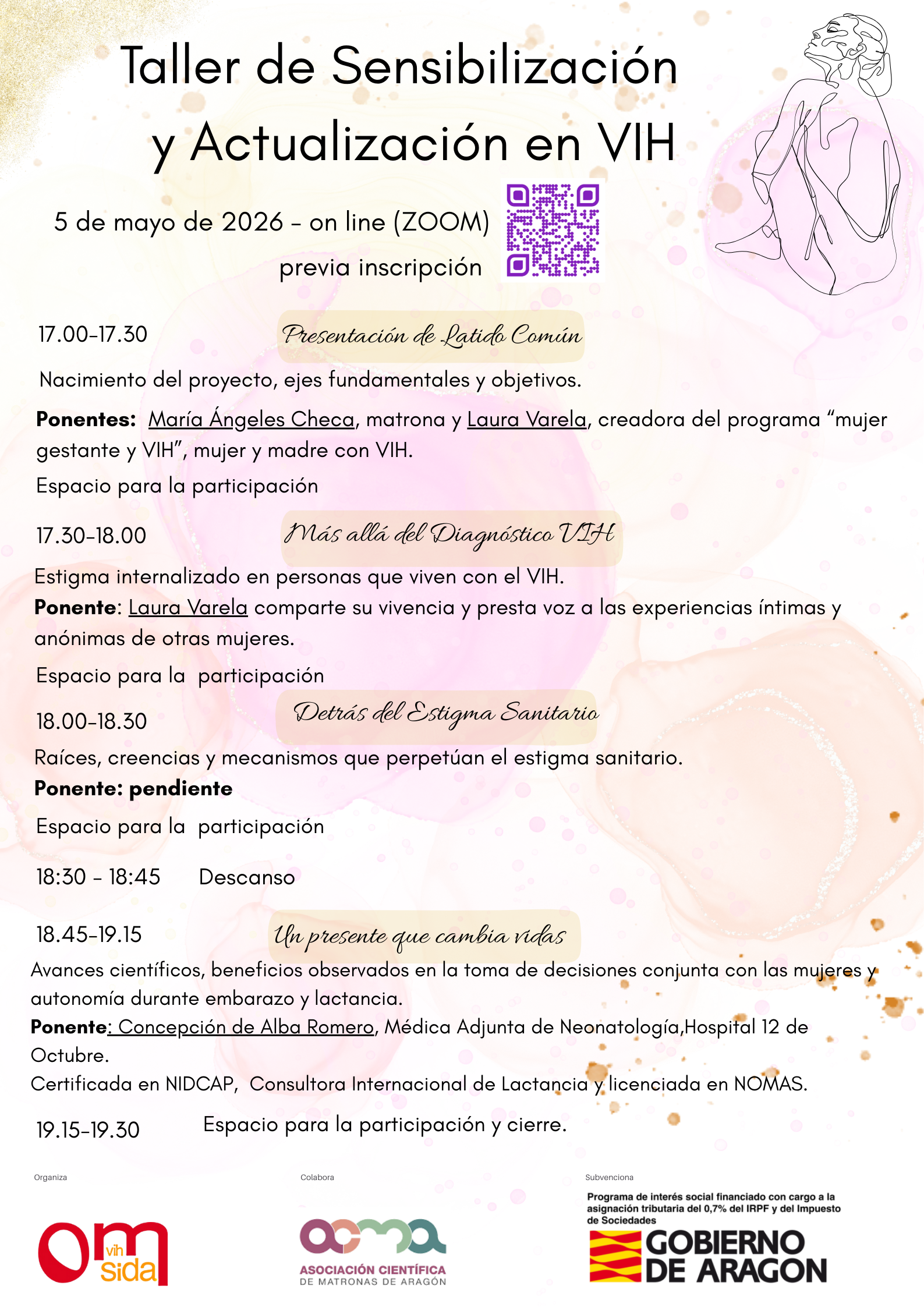 Taller de sensibilización y actualización de VIH