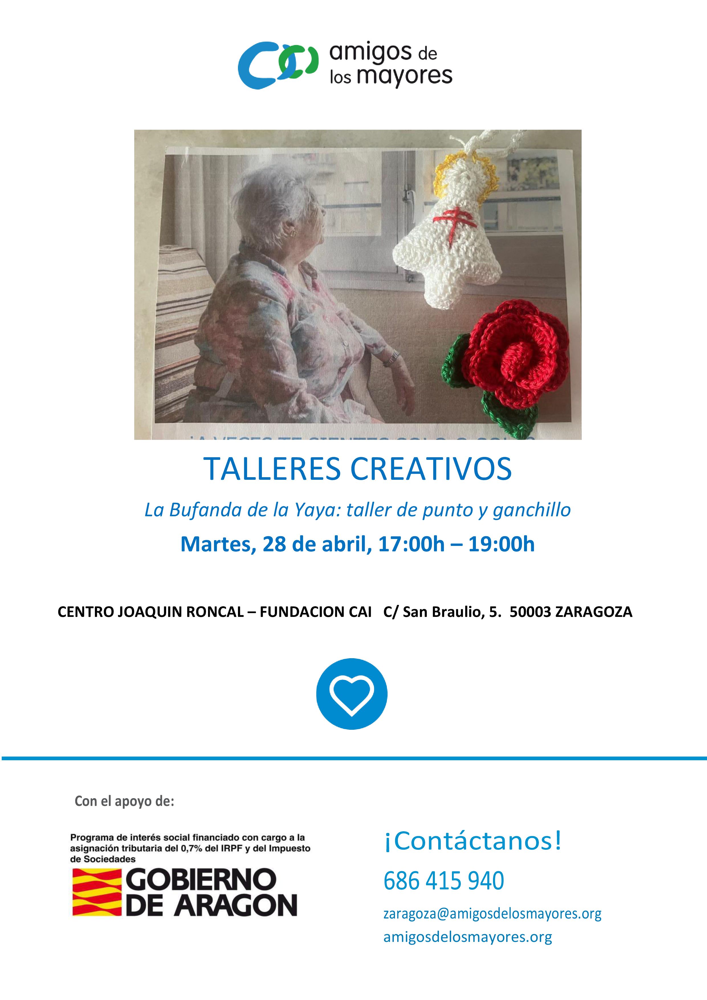 Talleres Creativos: La bufanda de la yaya