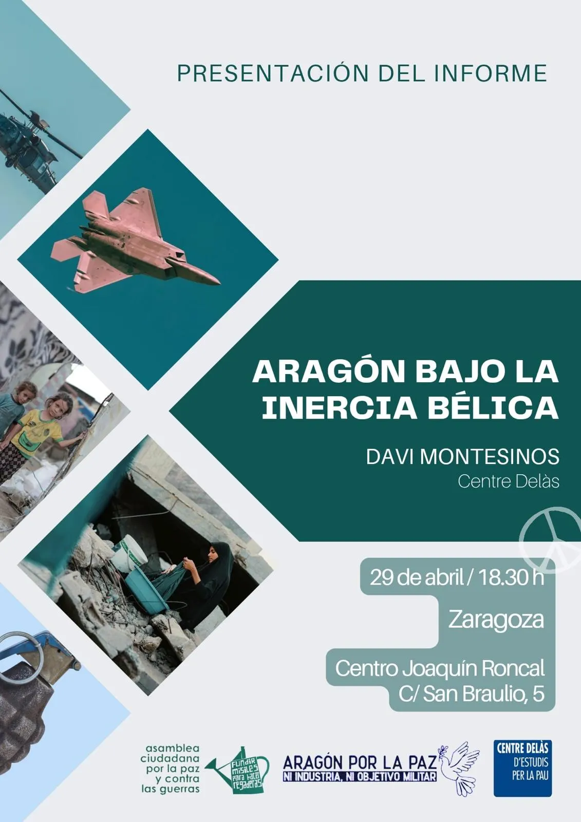 Charla: Aragón bajo la inercia bélica