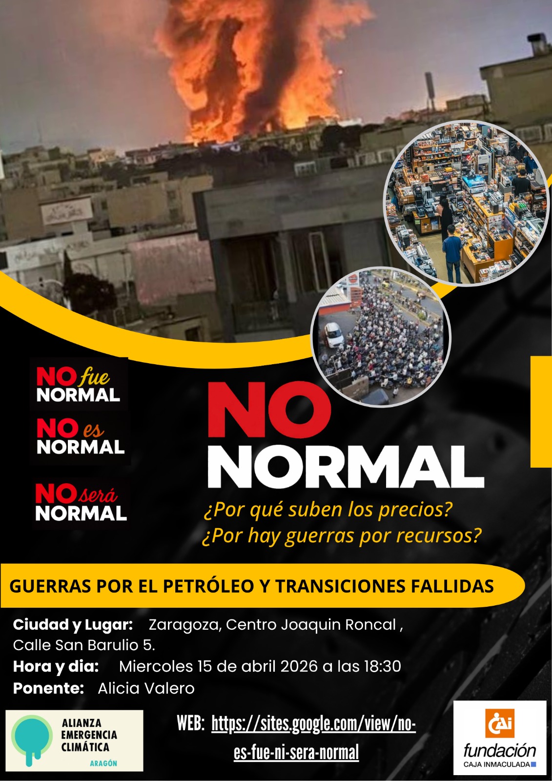 Guerras por el petróleo y transiciones fallidas