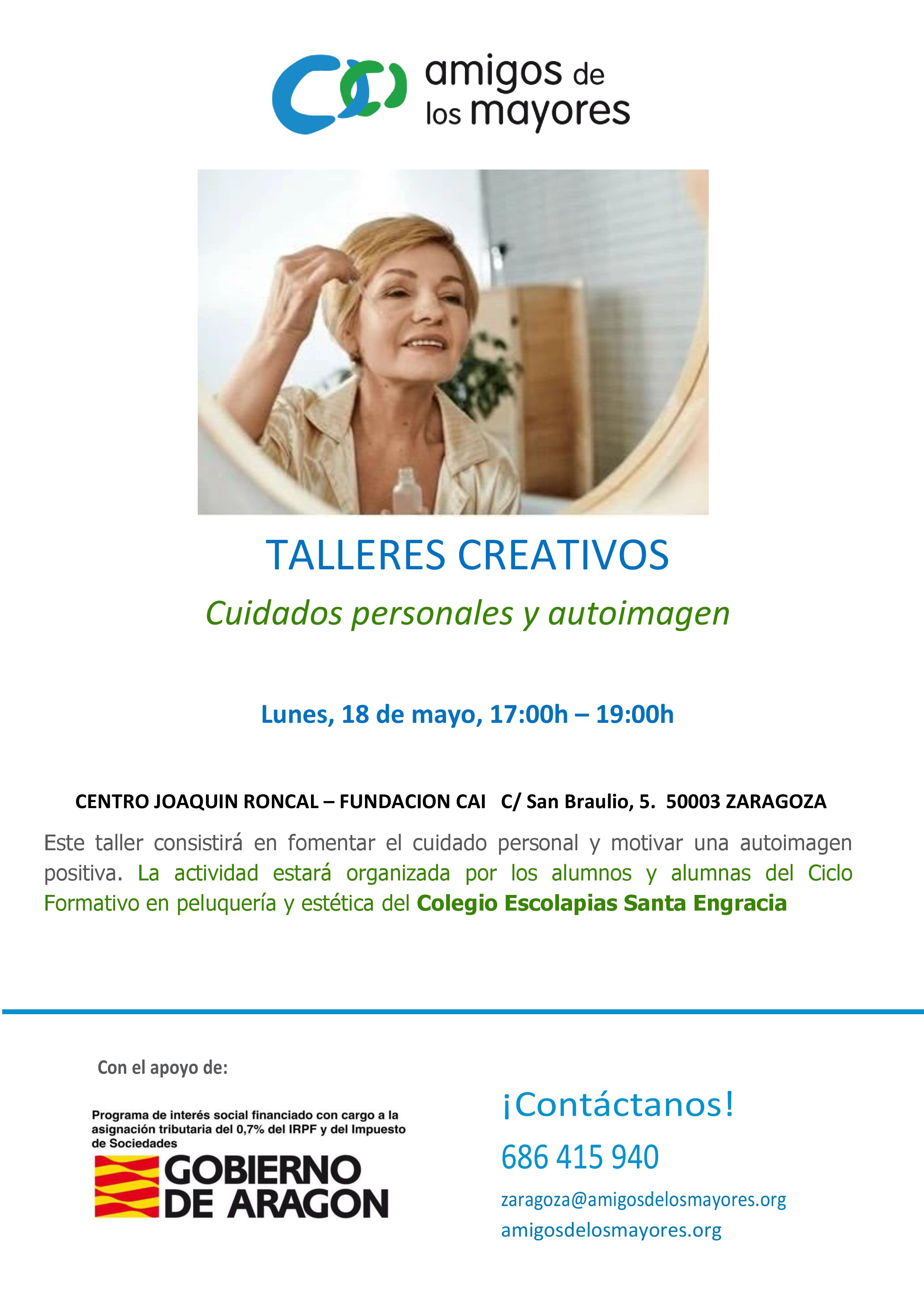 Talleres creativos Amigos de los Mayores