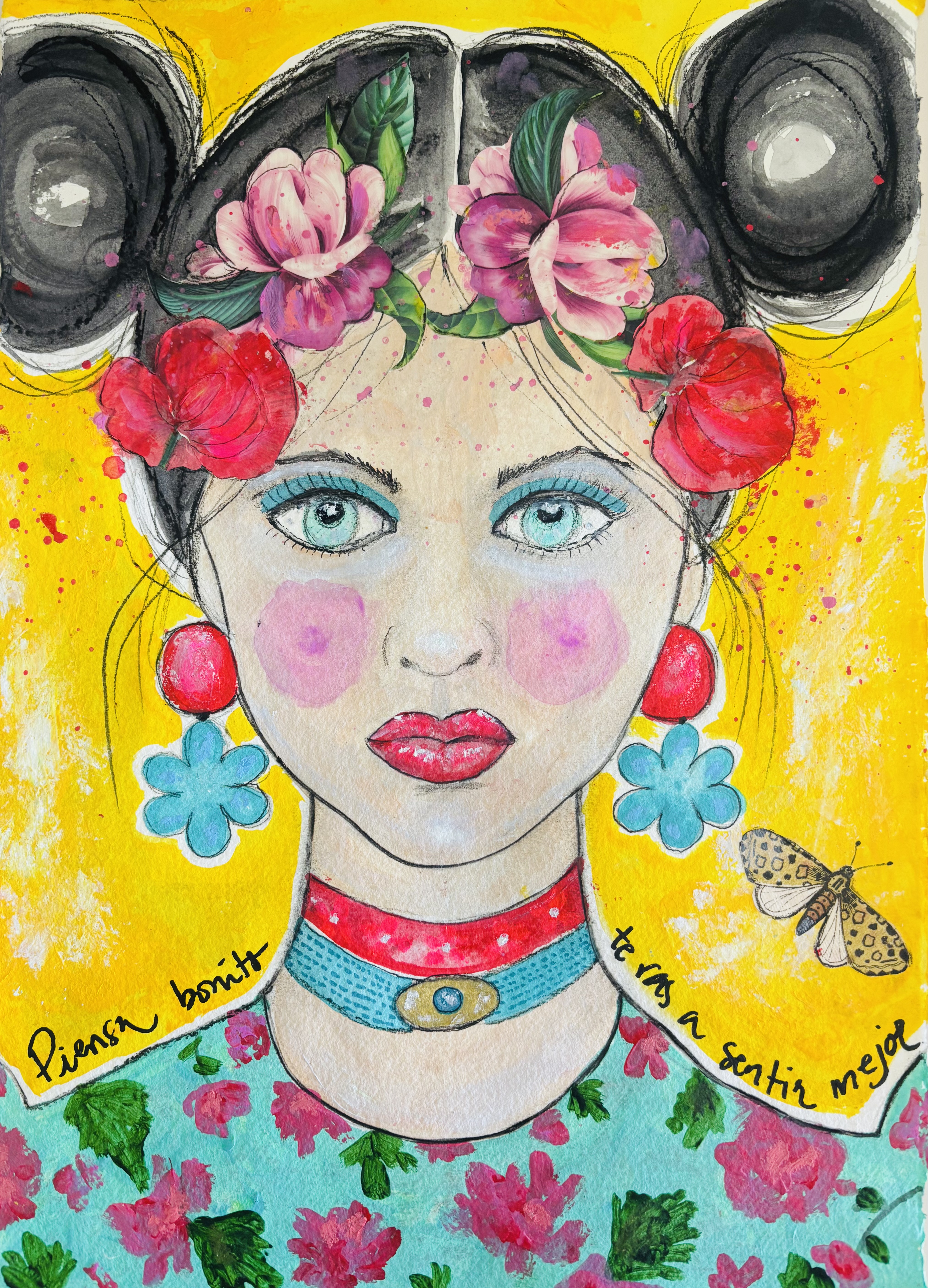 Taller de Pintura. Proyecto Rincón con Arte. Isabel Sicilia. "Fluye, respira, pinta y brinda"