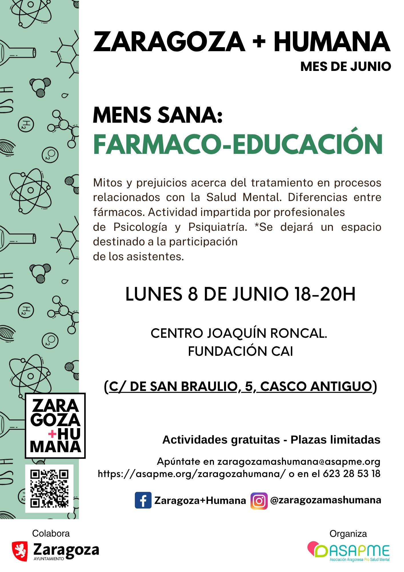 Mens Sana: Fármaco-educación