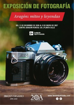 Exposición Fotográfica. Mitos y leyendas de Aragón. Asociación Cultural Bente d'Abiento
