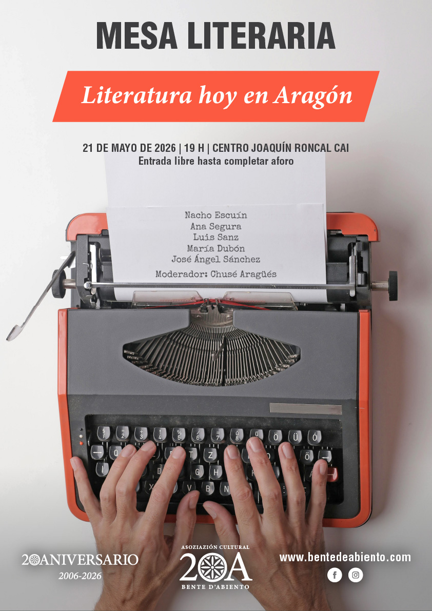 MESA REDONDA LITERATURA HOY EN ARAGÓN