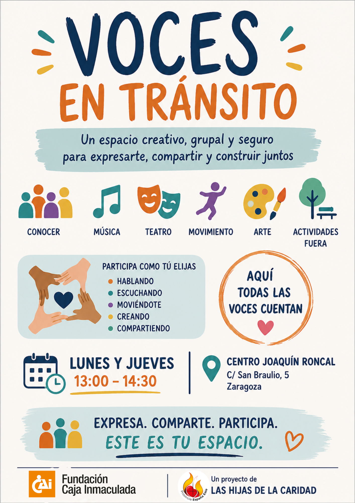 Taller de Expresión Corporal – Voces en Tránsito