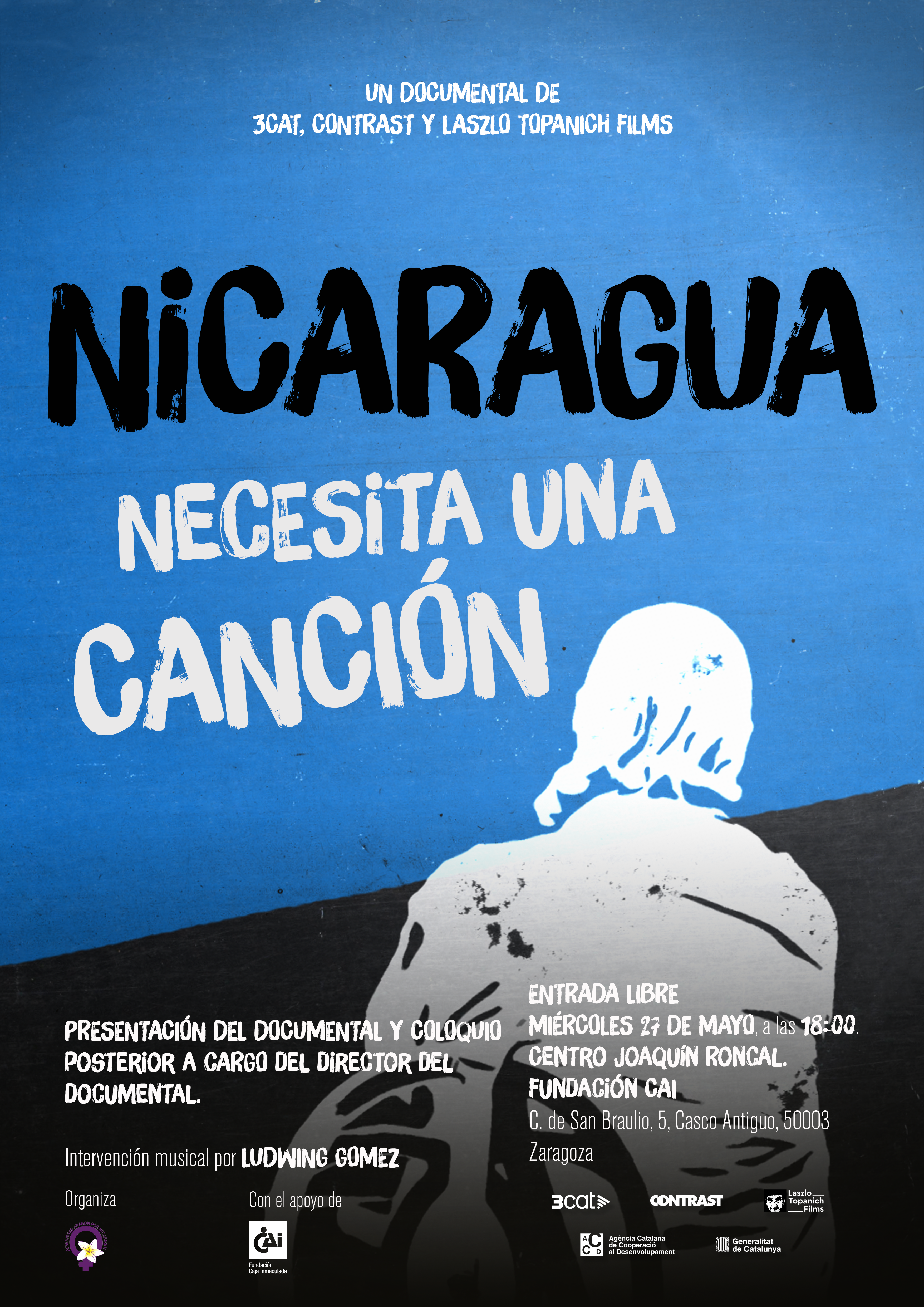 Documental "Nicaragua Necesita una canción", de Miquel Carrillo. 64 min