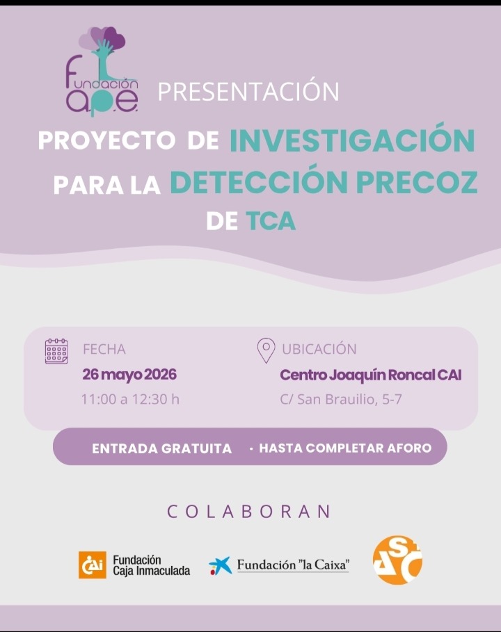 Presentación del proyecto investigación para detección precoz TCA