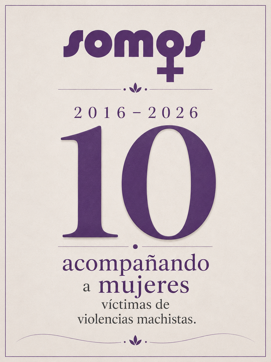 X Aniversario de Somos Más