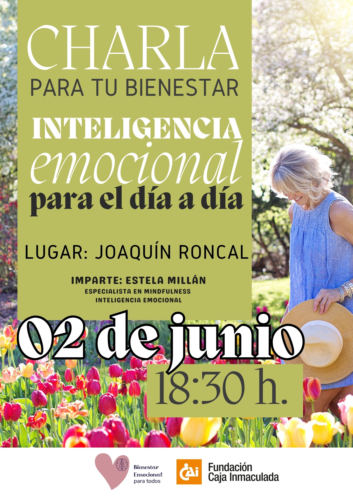 Charla para tu bienestar. Inteligencia emocional para el día a día