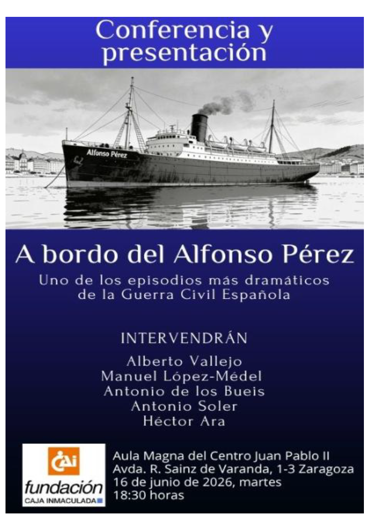 PRESENTACIÓN DEL LIBRO A BORDO DEL ALFONSO PÉREZ