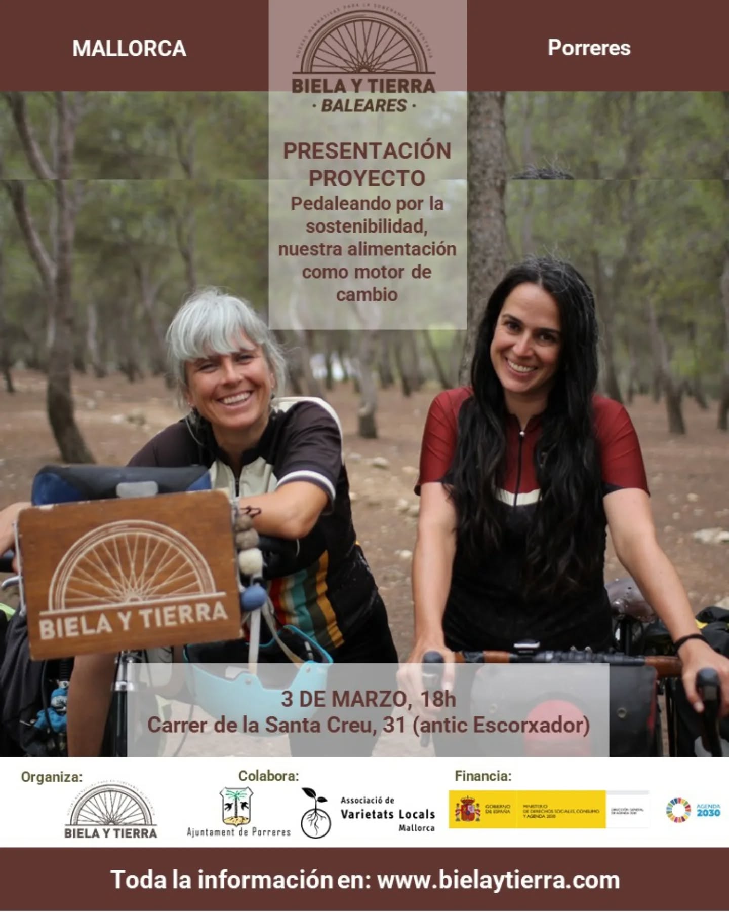 Presentación “Biela y Tierra Baleares, Pedaleando por la Sostenibilidad